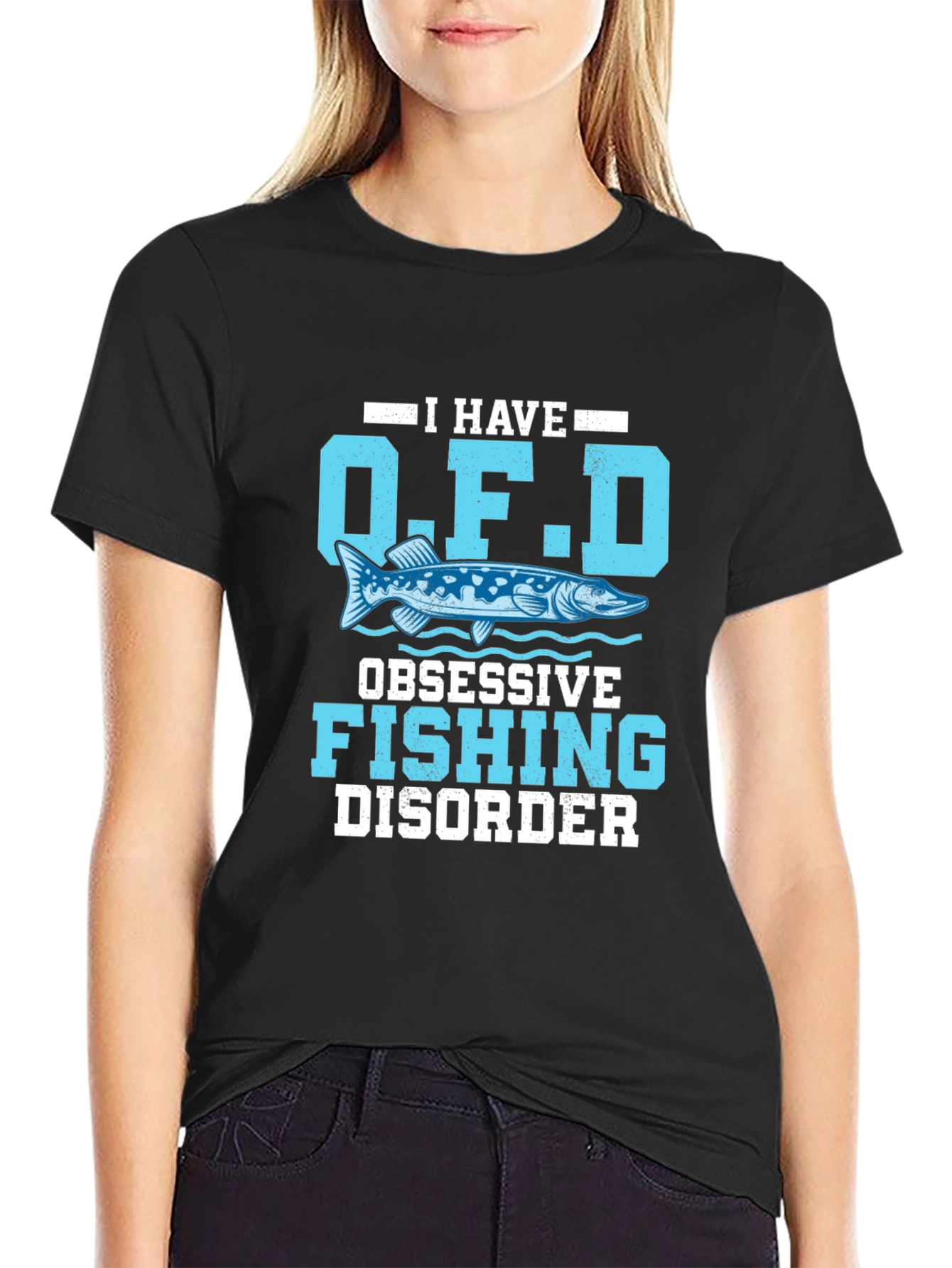 Obsessive Fishing Disorder Mens Graphic Tee