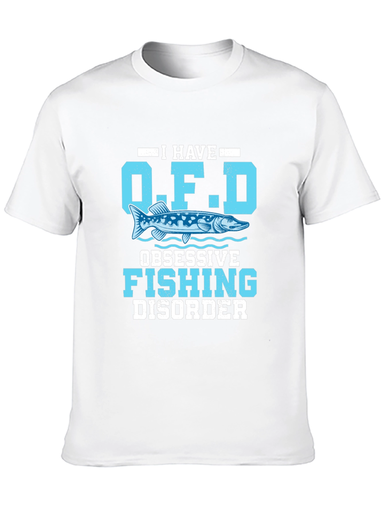 Obsessive Fishing Disorder Mens Graphic Tee
