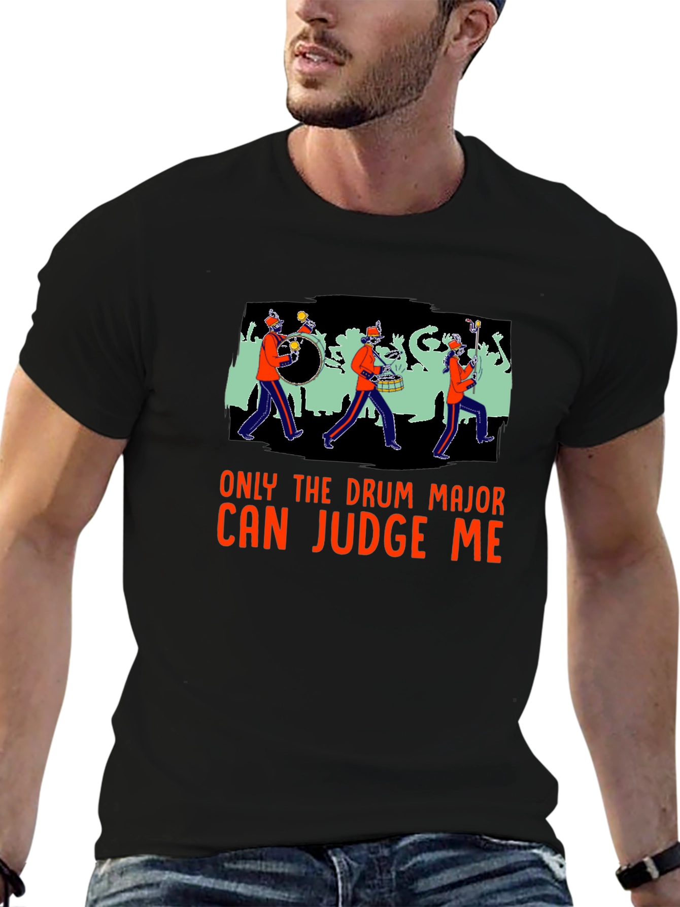Drum Major Judge Tee - Band Marcher T-Shirt