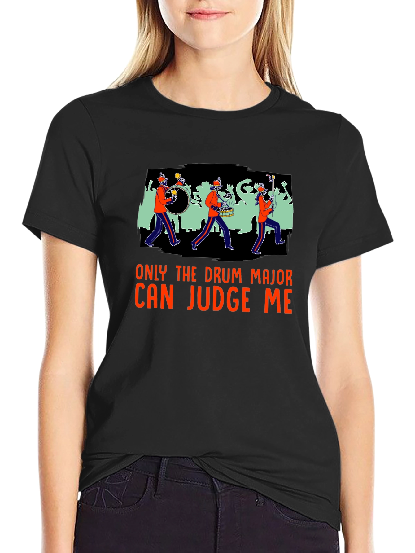 Drum Major Judge Tee - Band Marcher T-Shirt