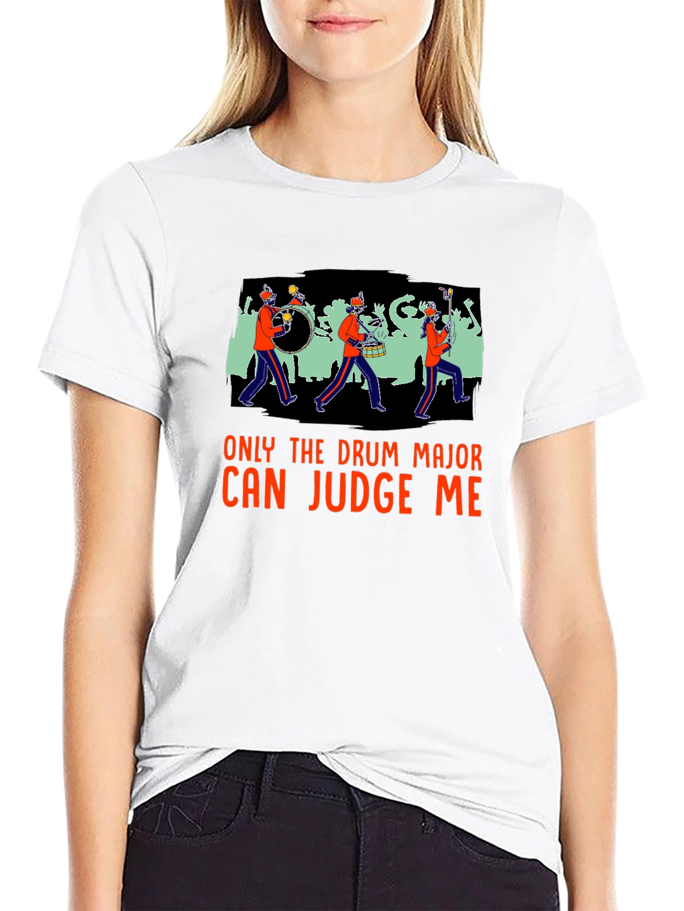 Drum Major Judge Tee - Band Marcher T-Shirt