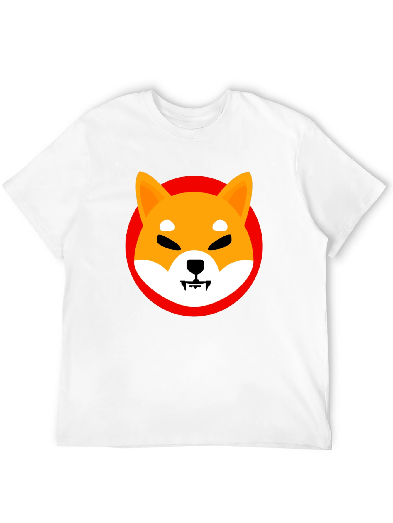 Shiba Inu Graphic T-Shirt - Black