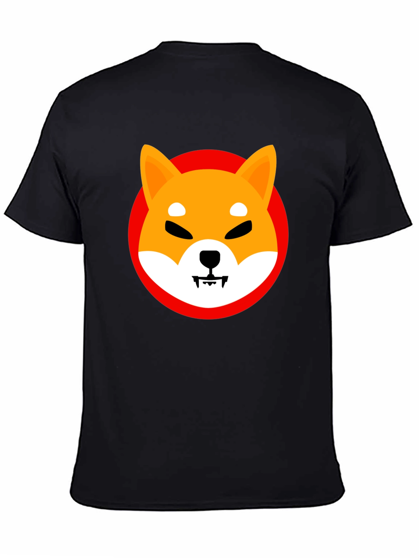 Shiba Inu Graphic T-Shirt - Black