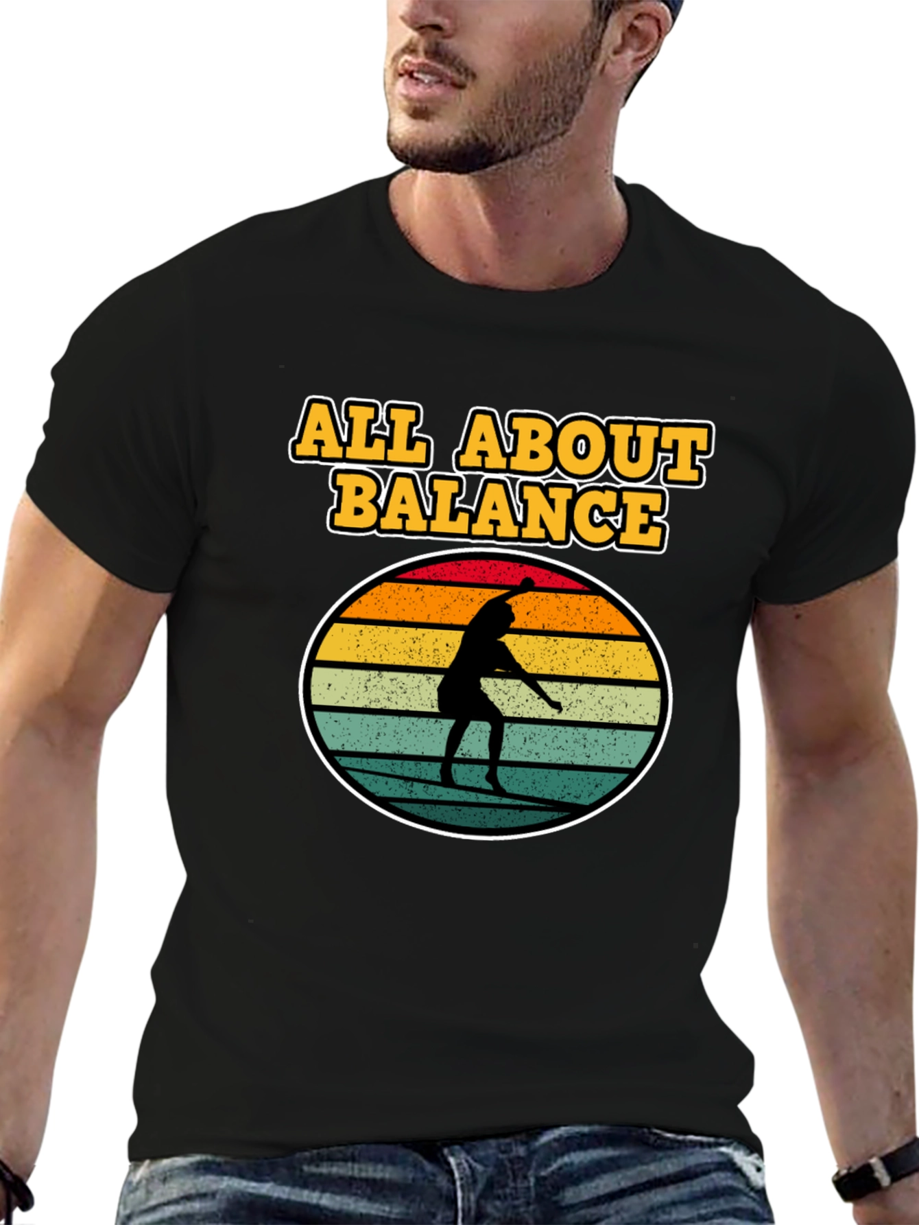All About Balance Graphic Tee