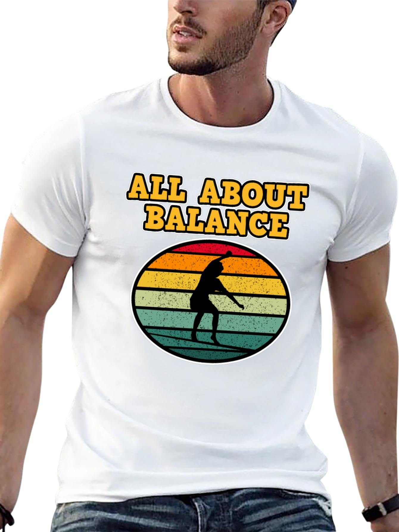 All About Balance Graphic Tee