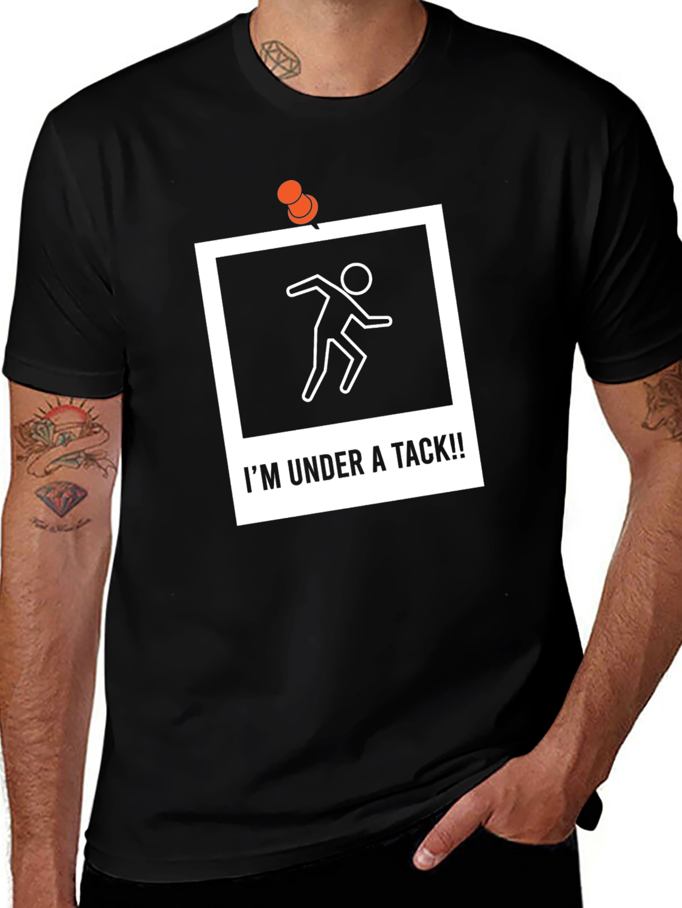 Im Under A Tack Pun T-Shirt