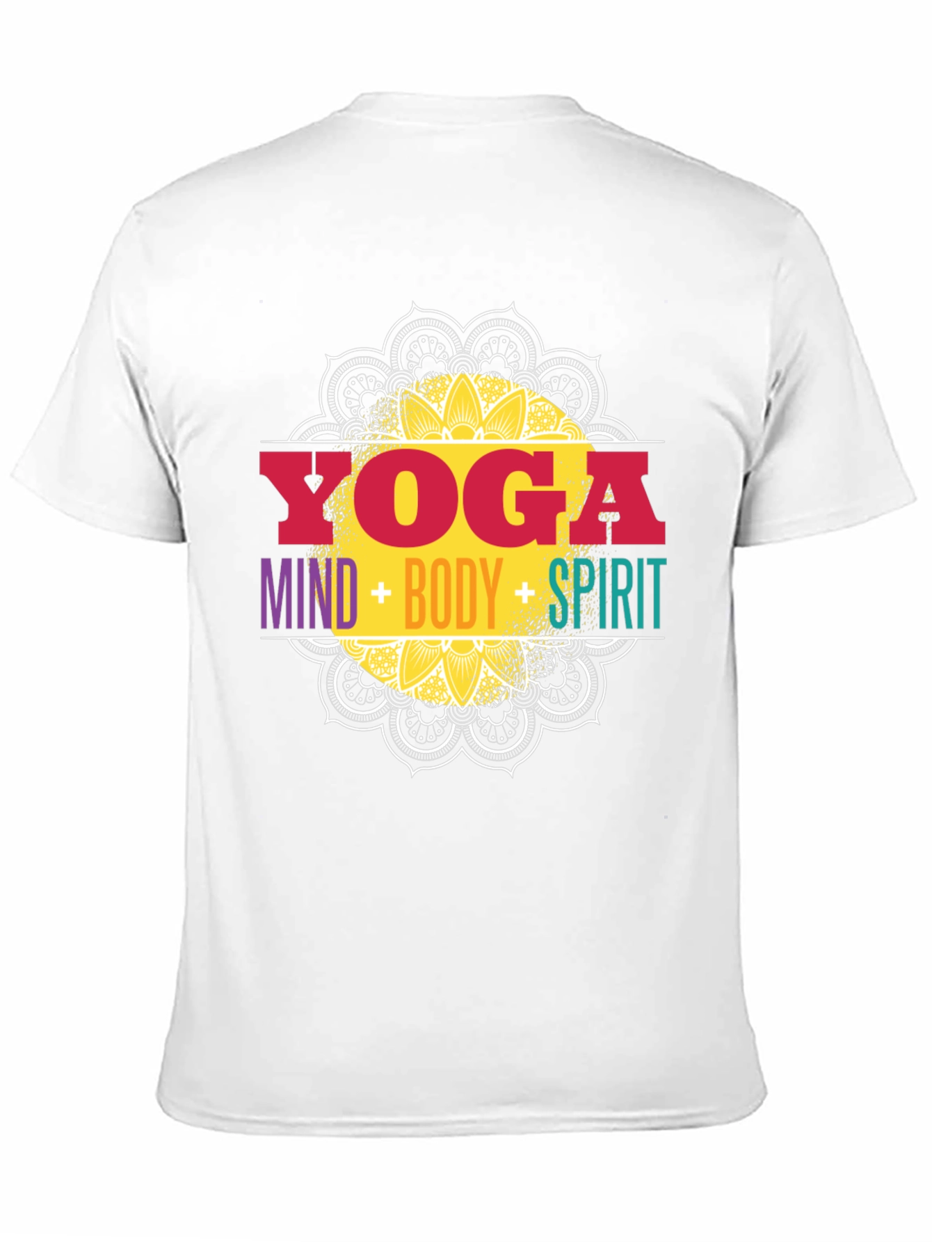 Yoga Mind Body Spirit Graphic Tee