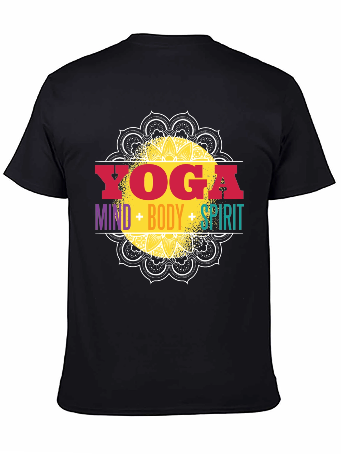 Yoga Mind Body Spirit Graphic Tee