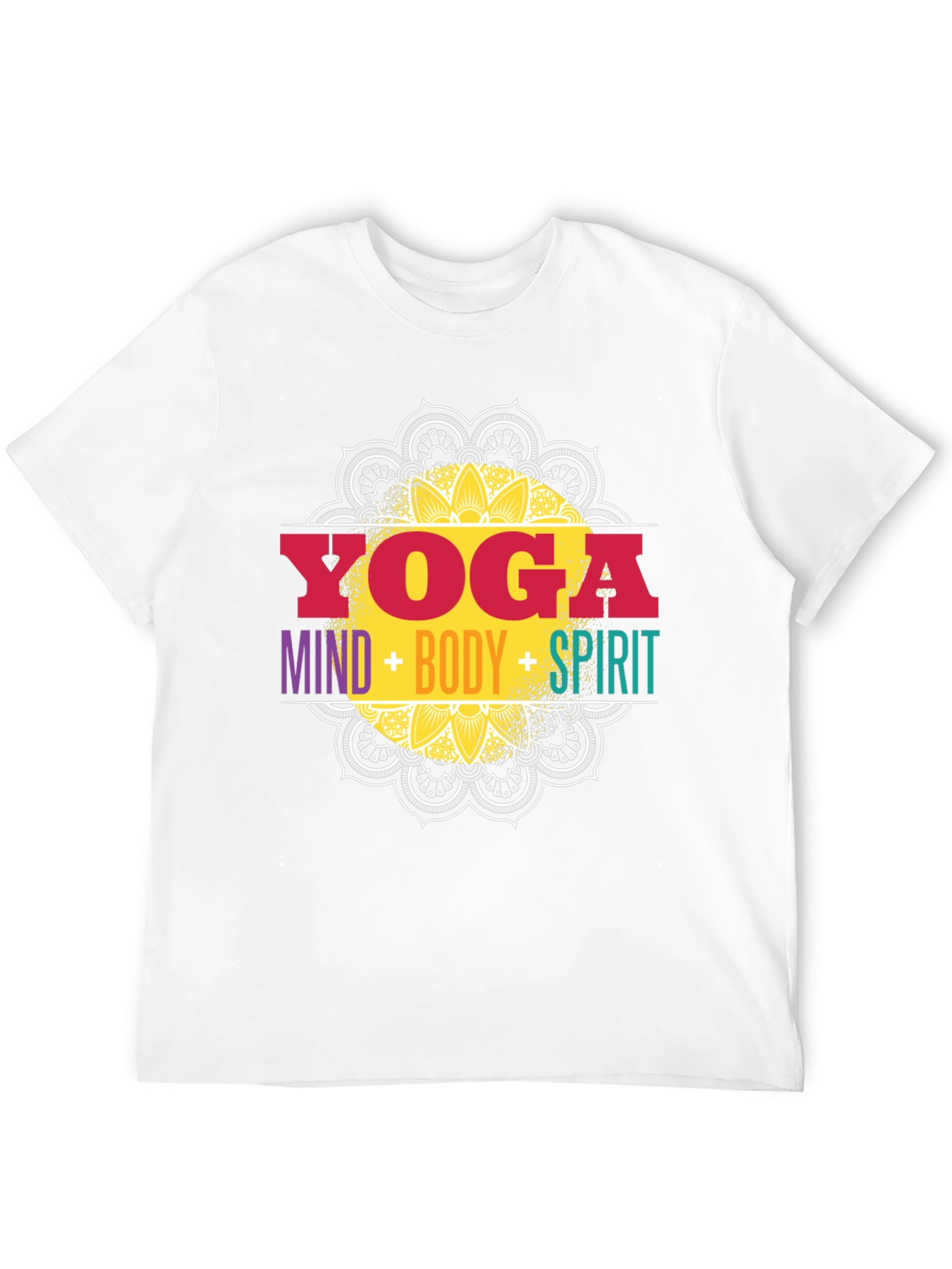Yoga Mind Body Spirit Graphic Tee