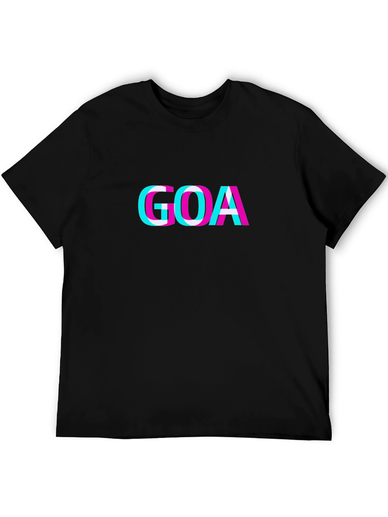 GOA Graphic Tee - Stylish Black Cotton T-Shirt