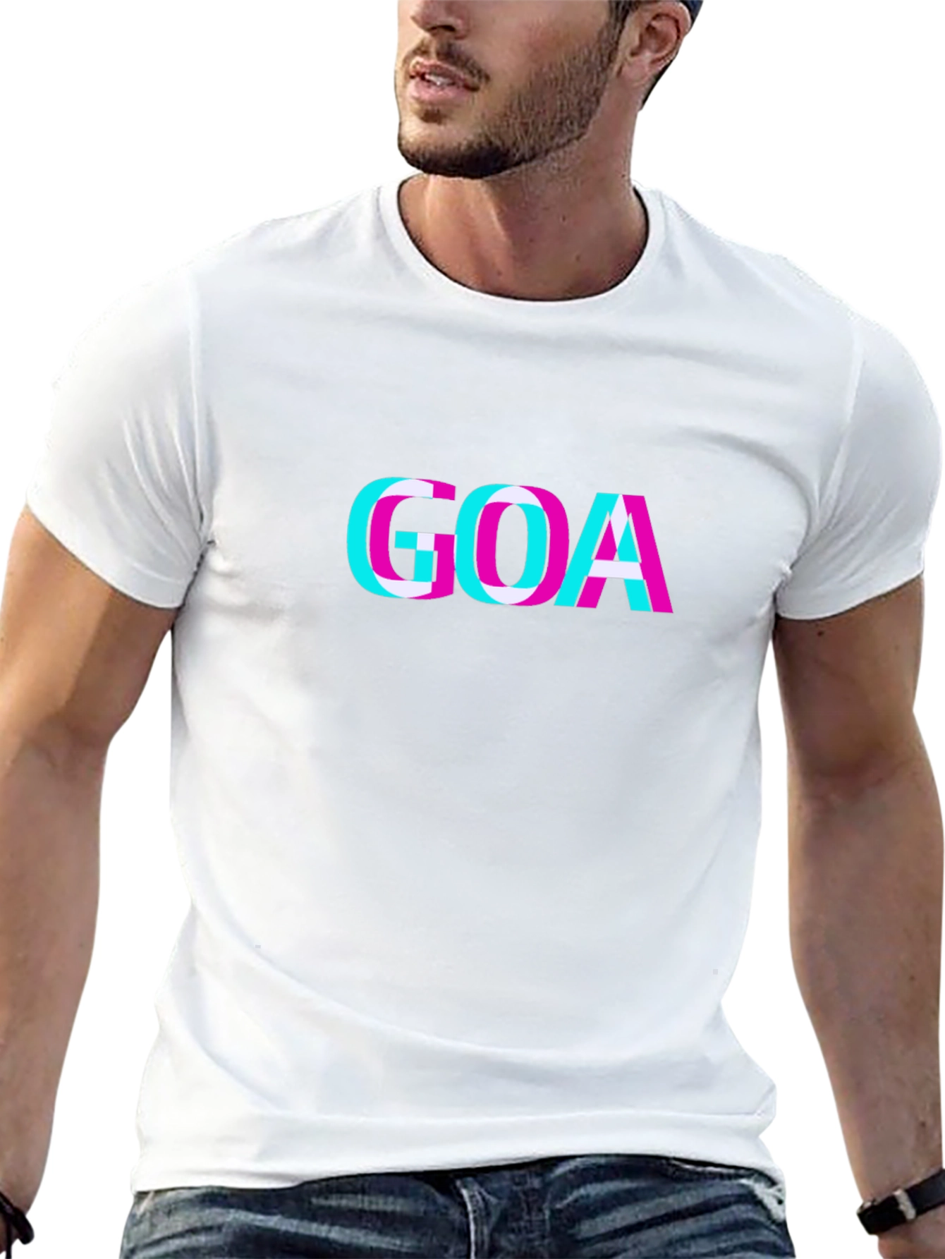 GOA Graphic Tee - Stylish Black Cotton T-Shirt