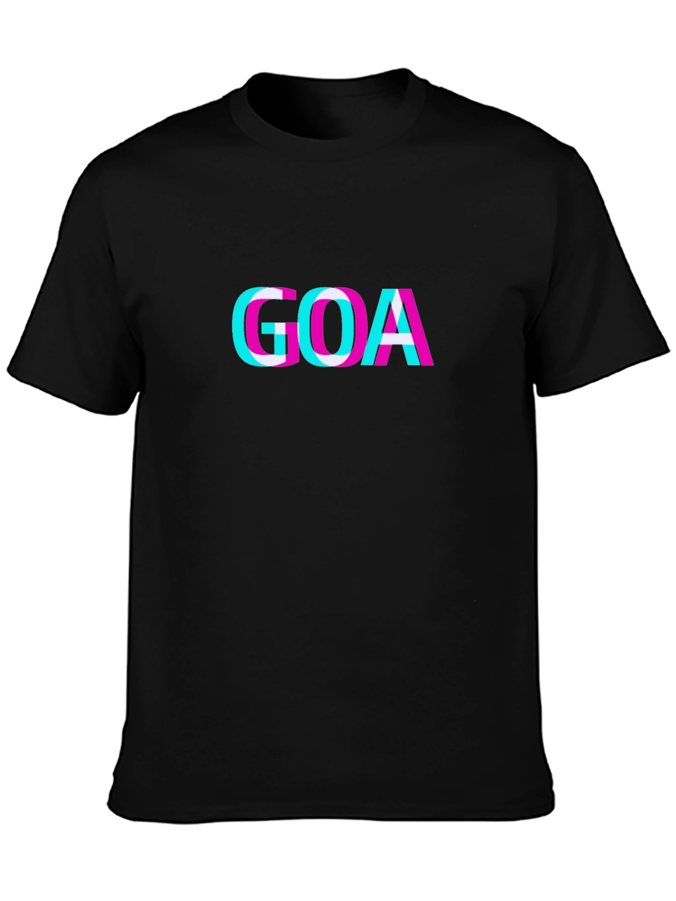 GOA Graphic Tee - Stylish Black Cotton T-Shirt