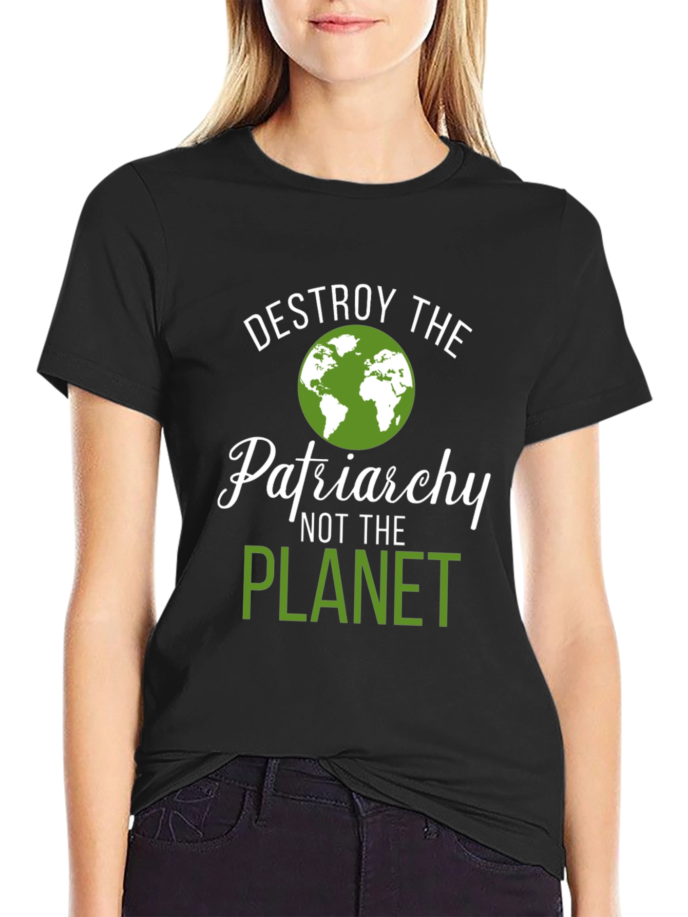 Destroy Patriarchy T-Shirt - Planet Love