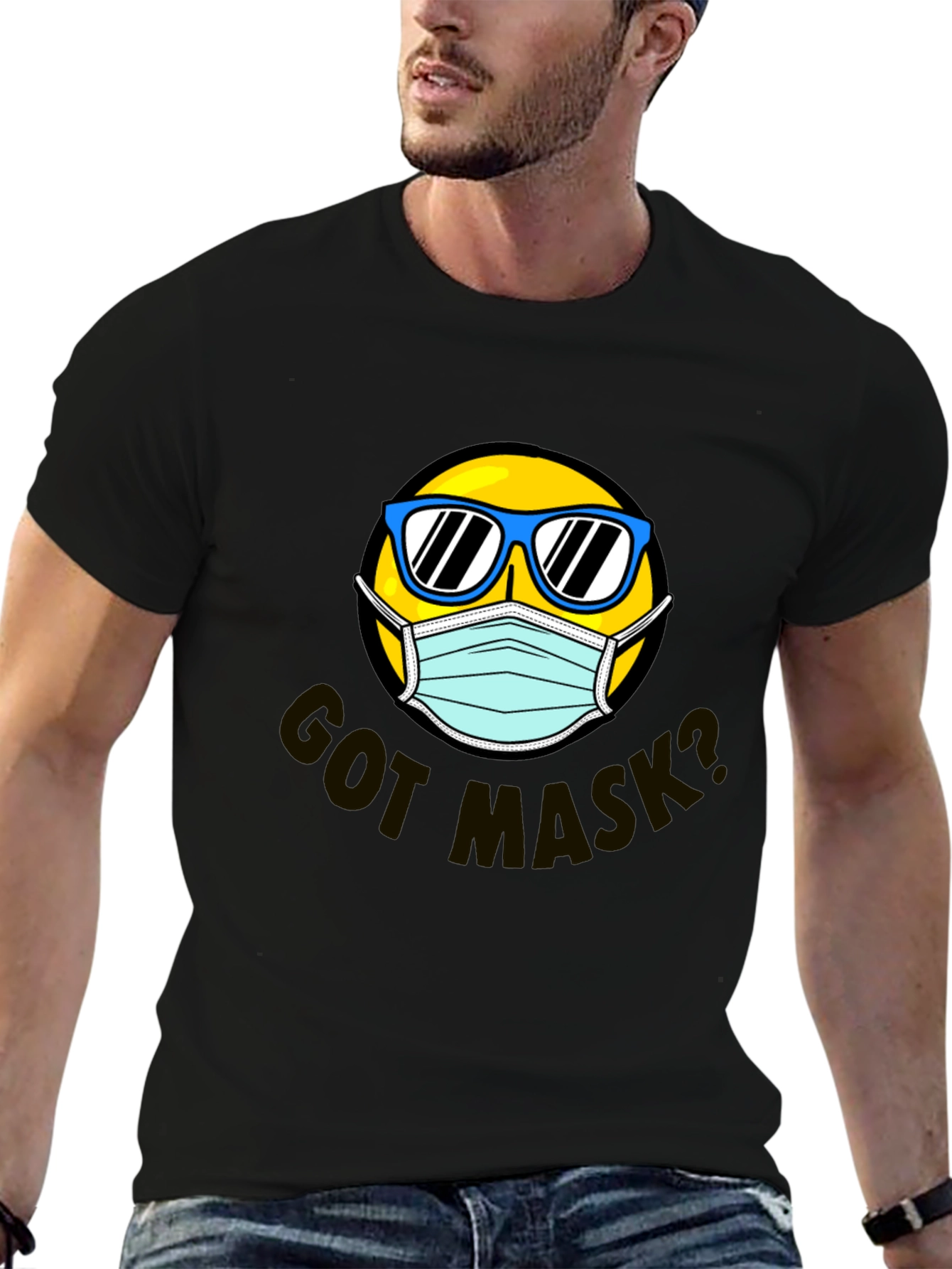 Got Mask? Graphic T-Shirt - Stay Safe & Stylish