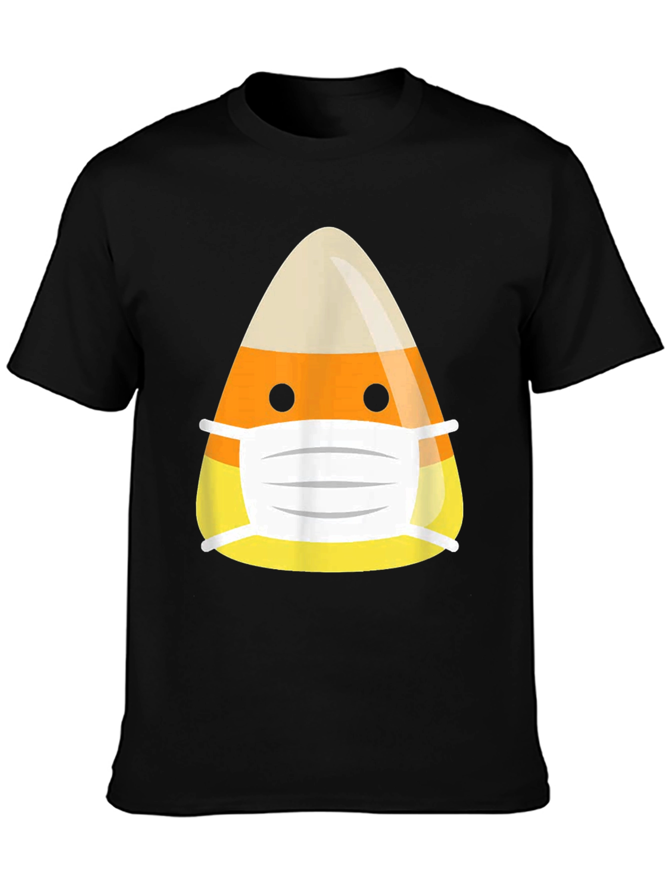 Candy Corn Mask T-Shirt