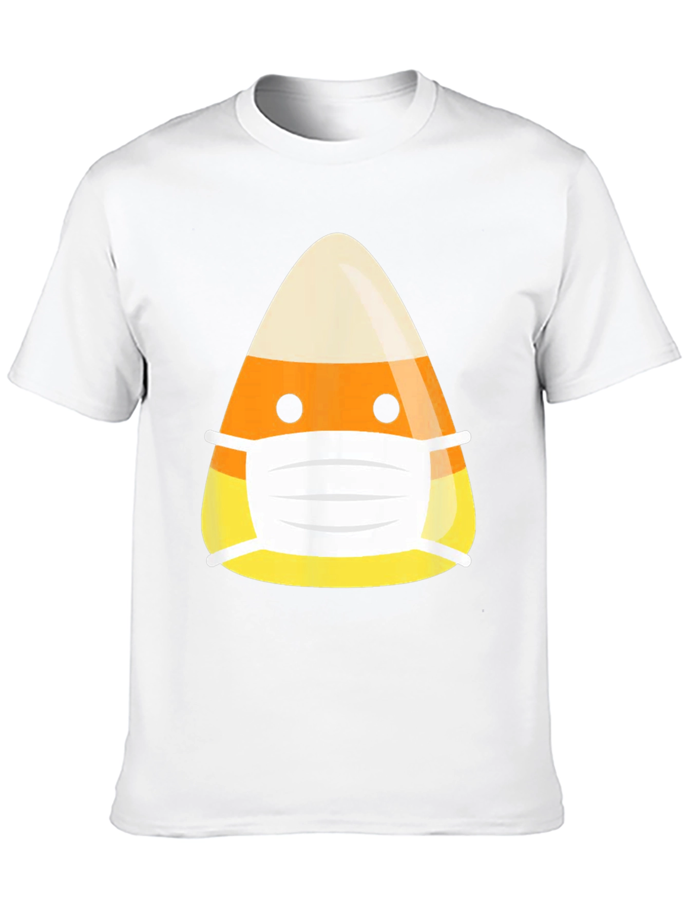 Candy Corn Mask T-Shirt