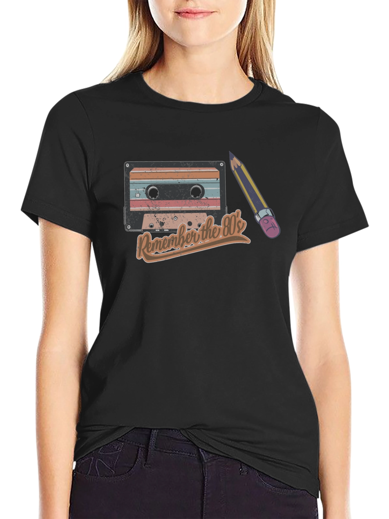 Retro 80s Cassette Tape T-Shirt