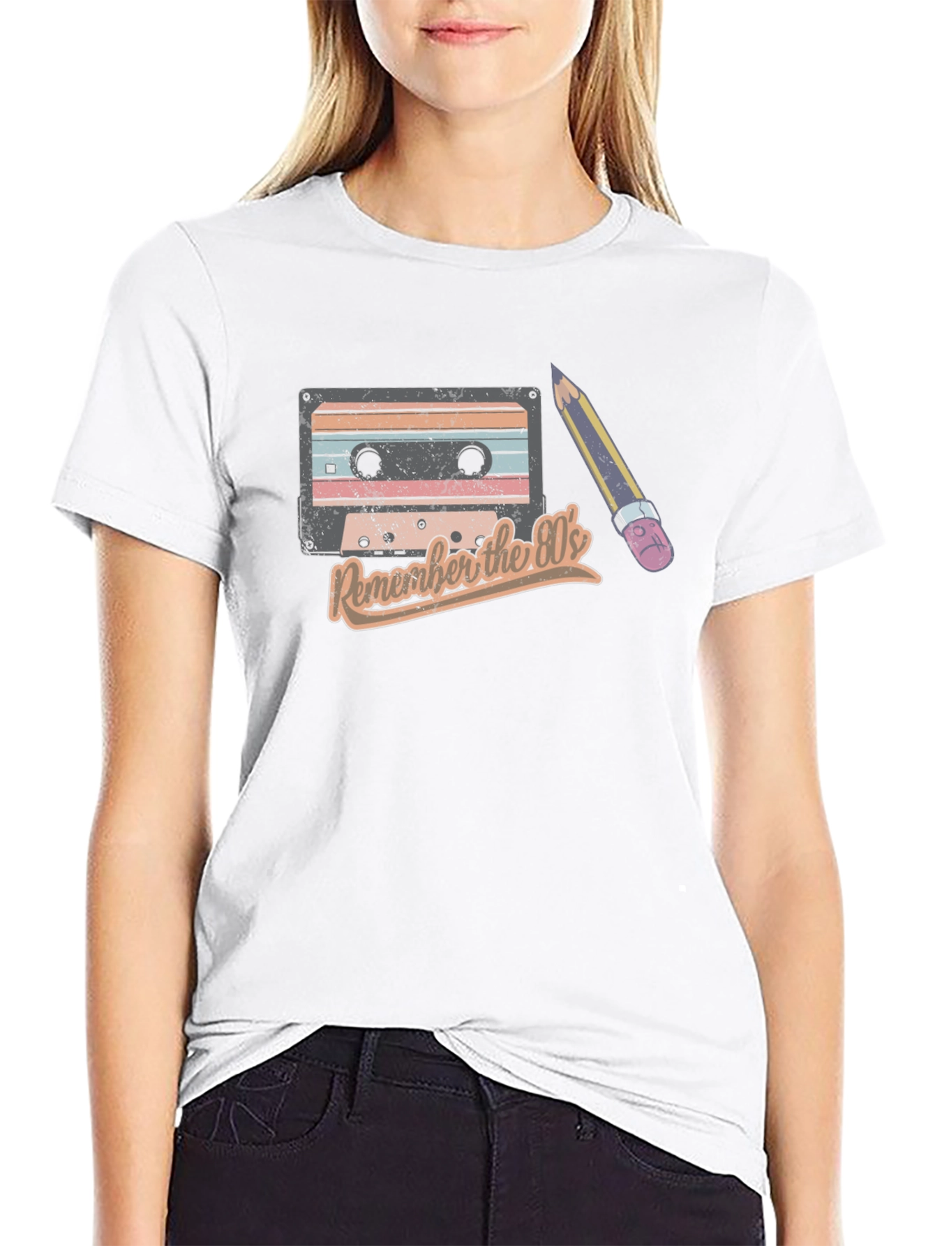 Retro 80s Cassette Tape T-Shirt