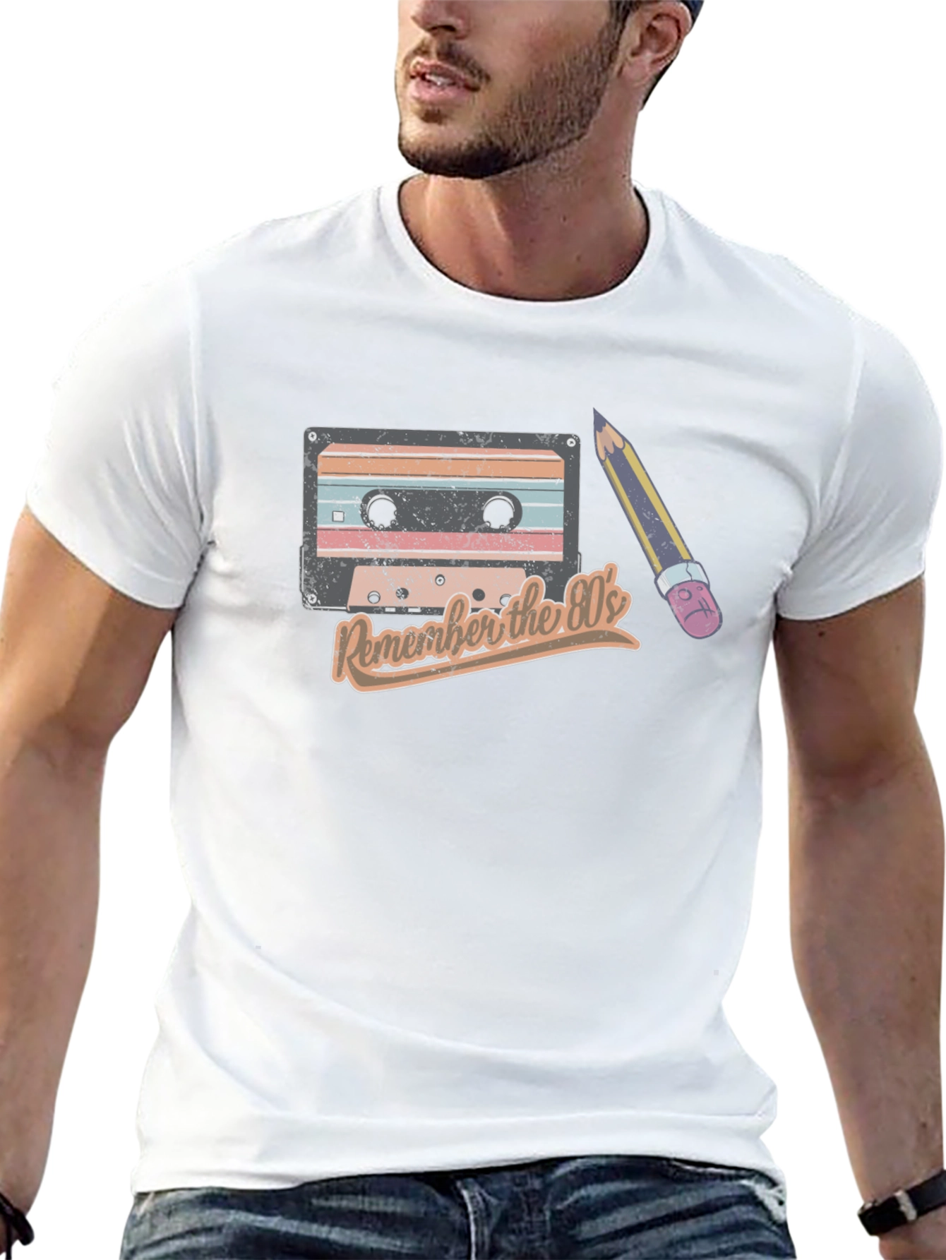 Retro 80s Cassette Tape T-Shirt