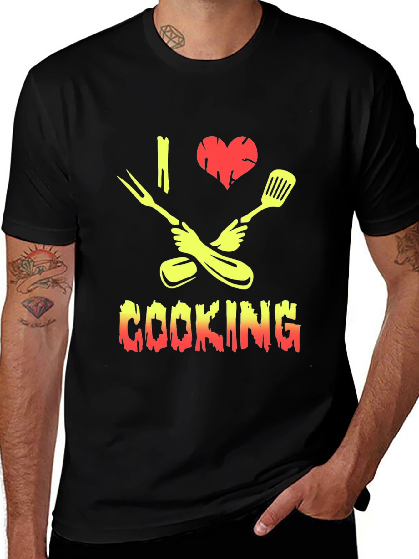 I Heart Cooking Graphic Tee