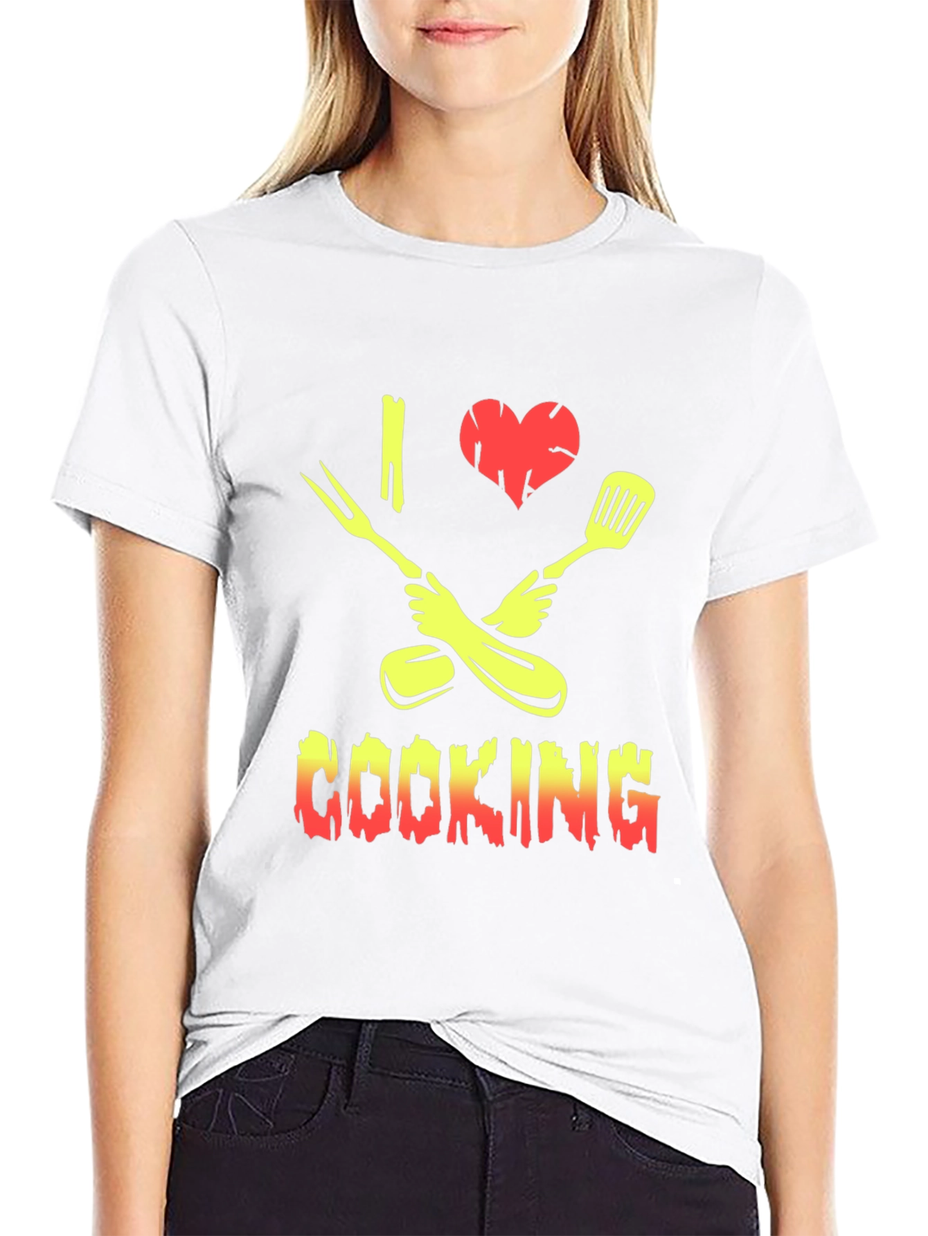 I Heart Cooking Graphic Tee