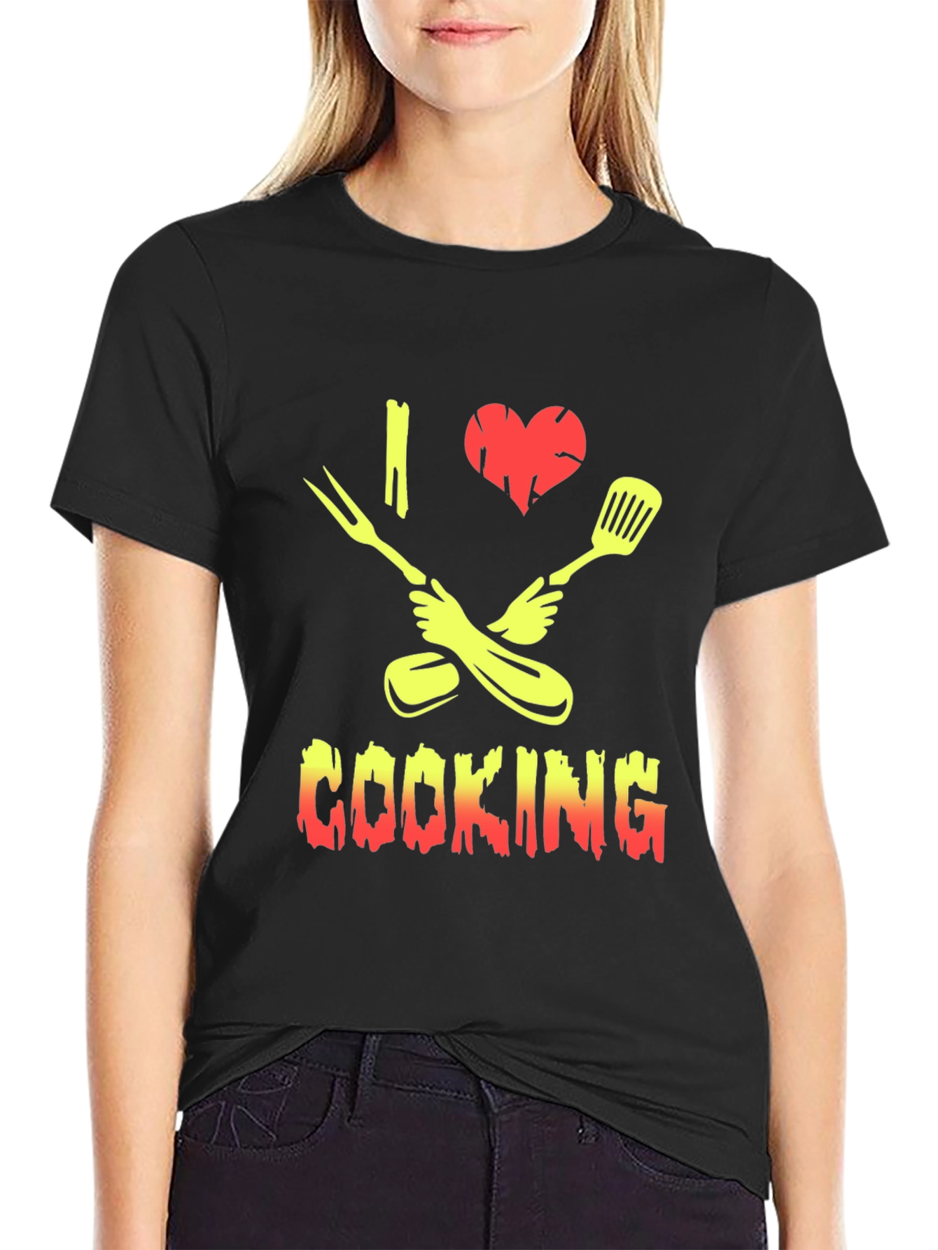 I Heart Cooking Graphic Tee