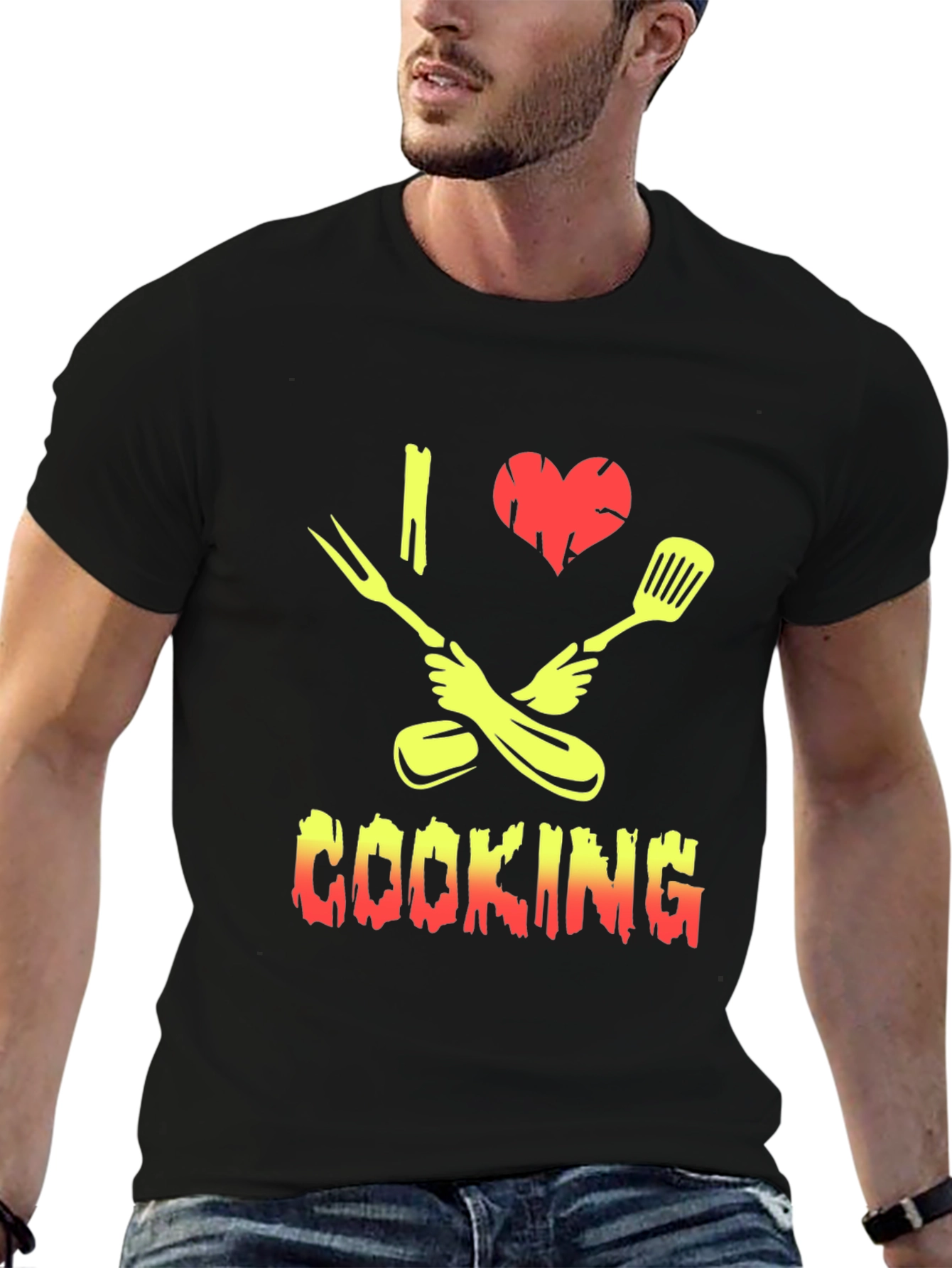 I Heart Cooking Graphic Tee