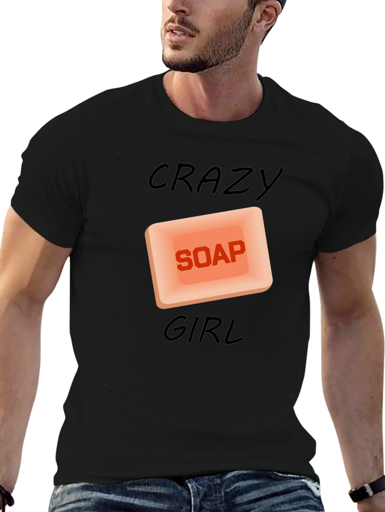 Crazy Soap Girl T-Shirt - Unique Graphic Tee
