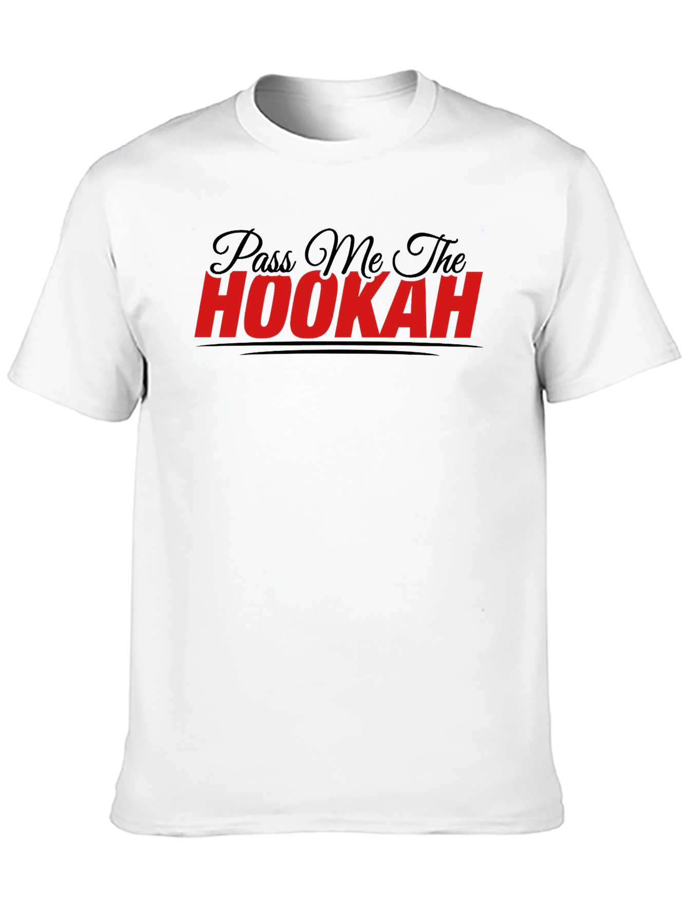 Pass Me The Hookah T-Shirt - Black