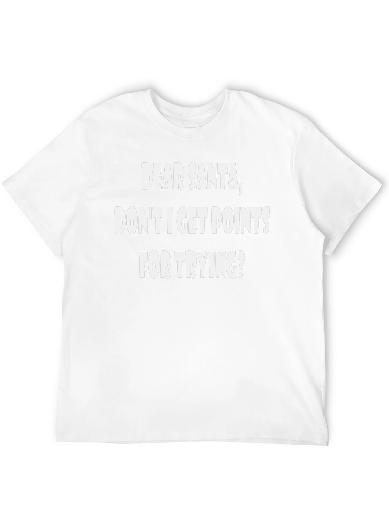 Dear Santa Graphic Tee - Funny Christmas Shirt