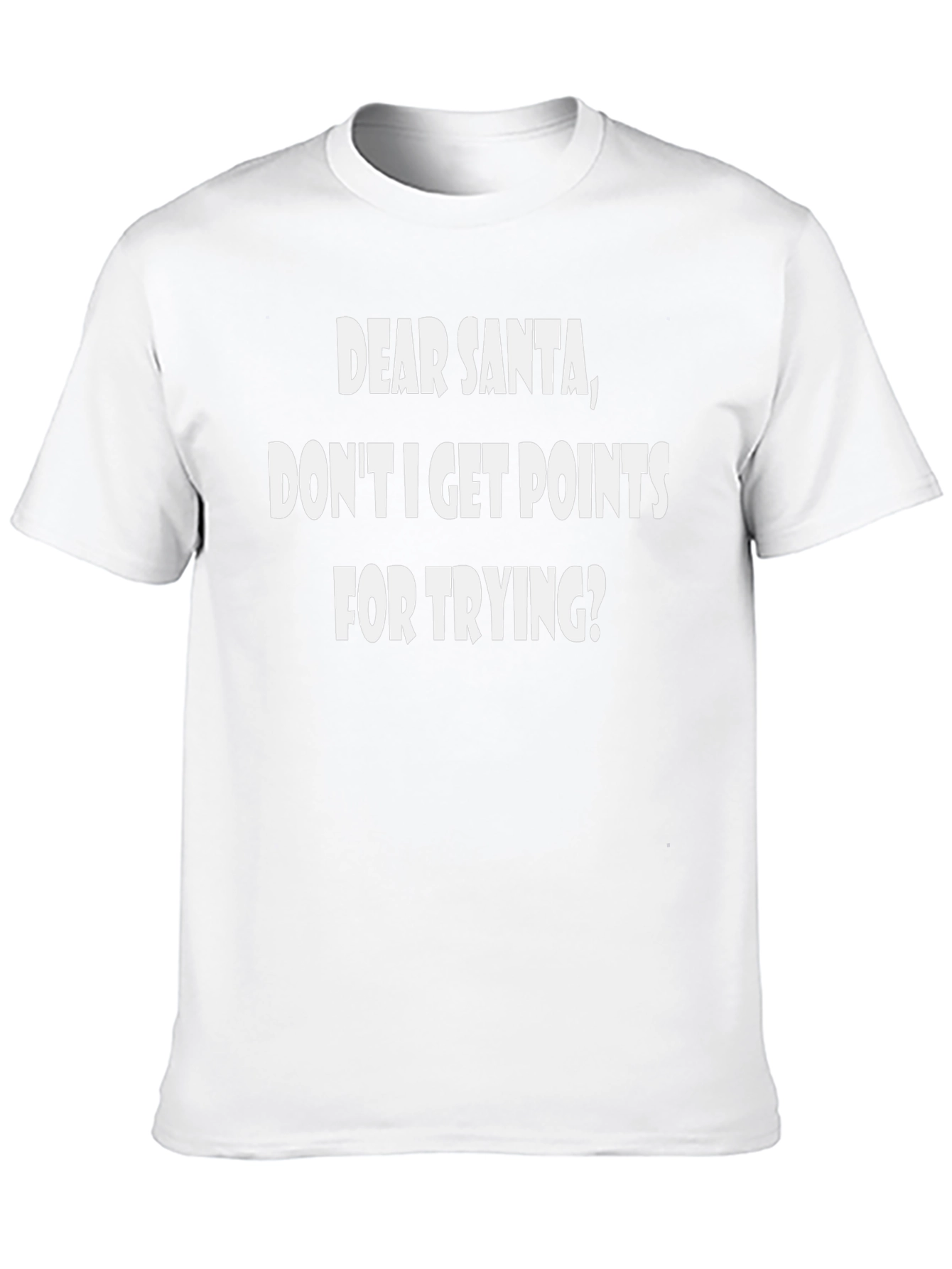 Dear Santa Graphic Tee - Funny Christmas Shirt