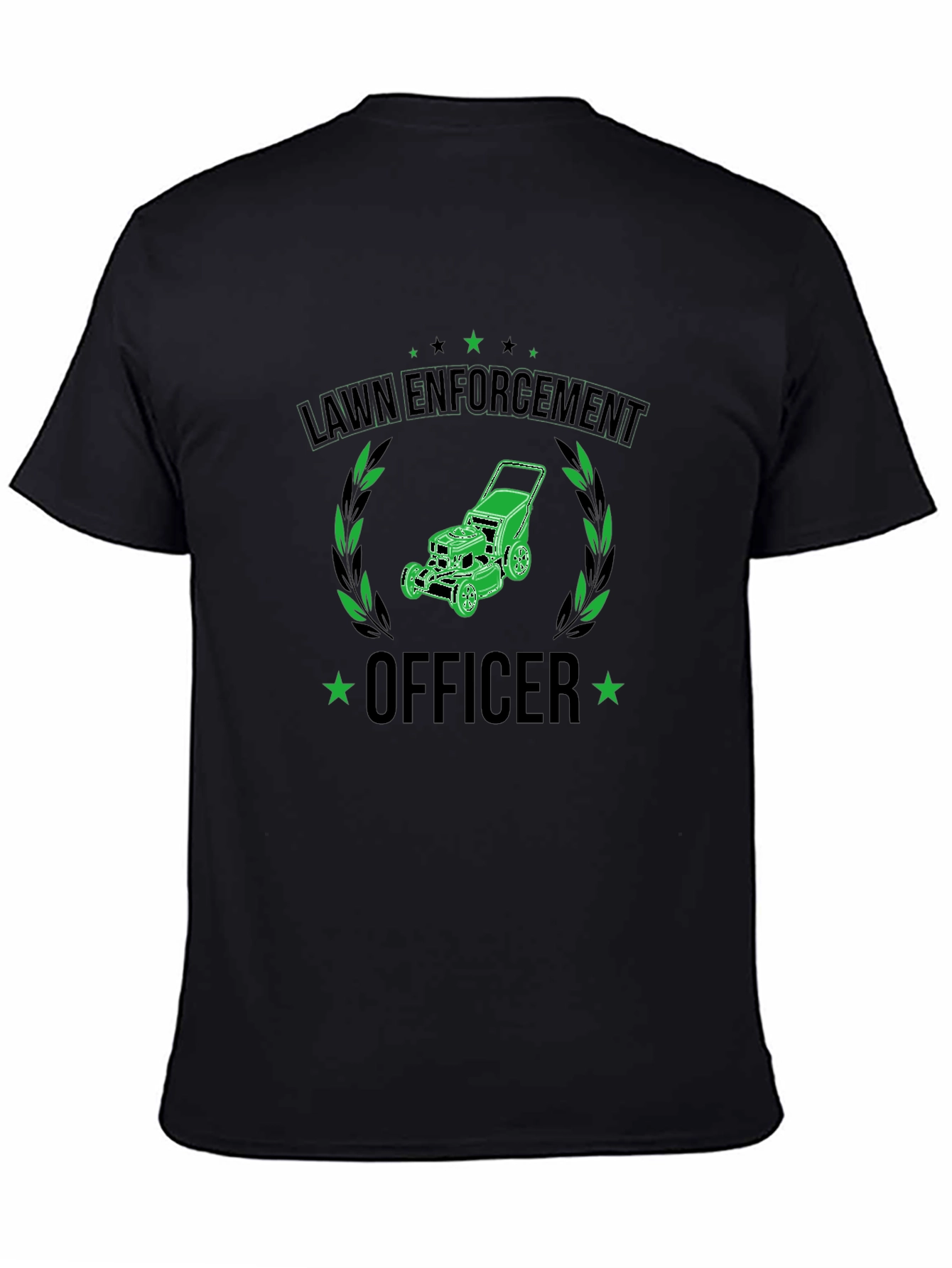 Lawn Enforcement Officer Graphic T-Shirt