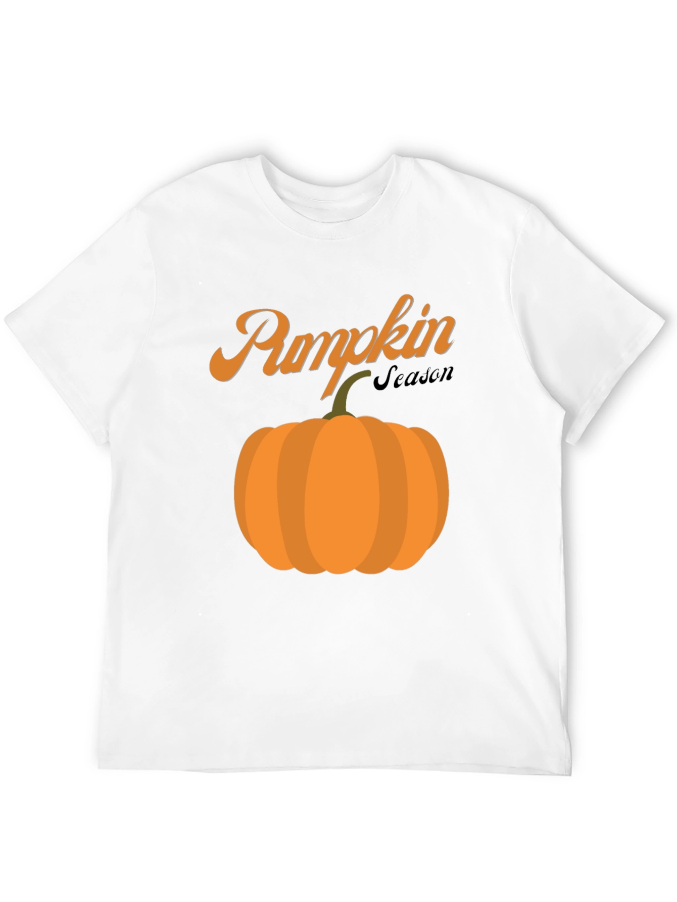 Pumpkin Season Black T-Shirt - Fall Harvest Tee