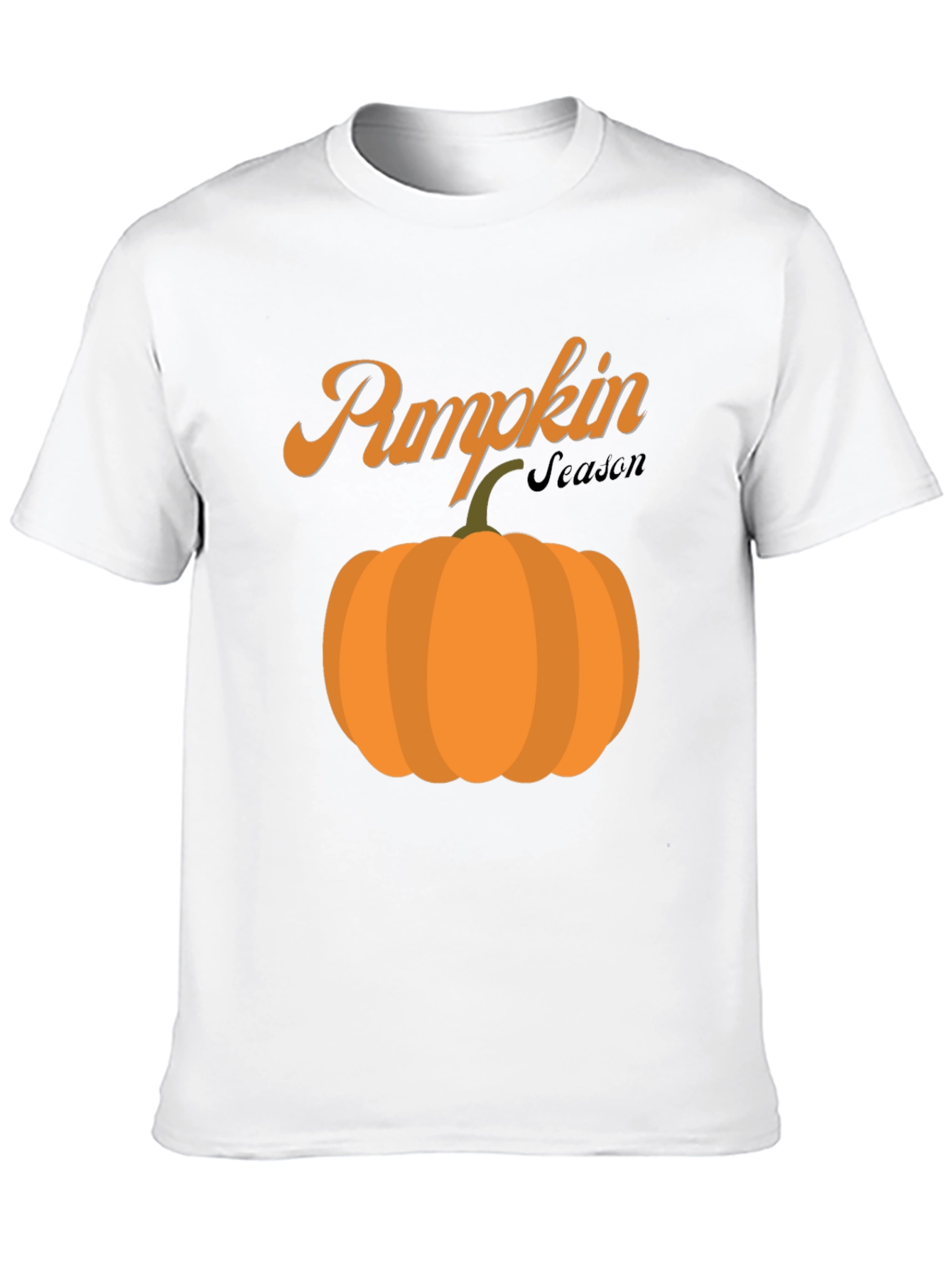 Pumpkin Season Black T-Shirt - Fall Harvest Tee
