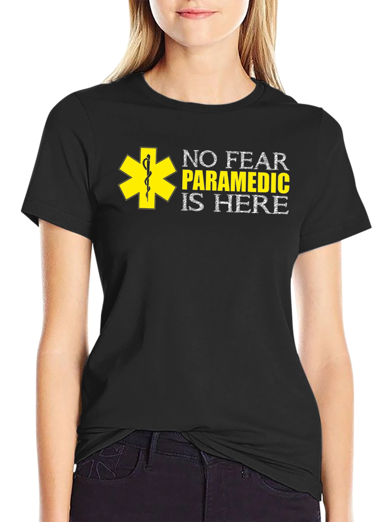 No Fear Paramedic T-Shirt - Emergency Medical Services Tee