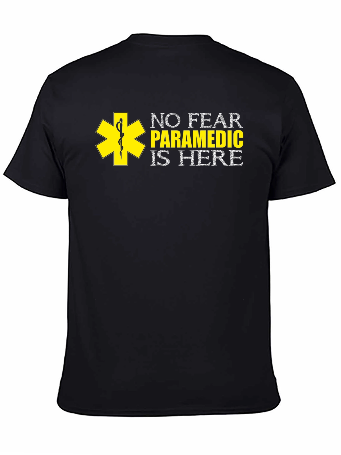 No Fear Paramedic T-Shirt - Emergency Medical Services Tee