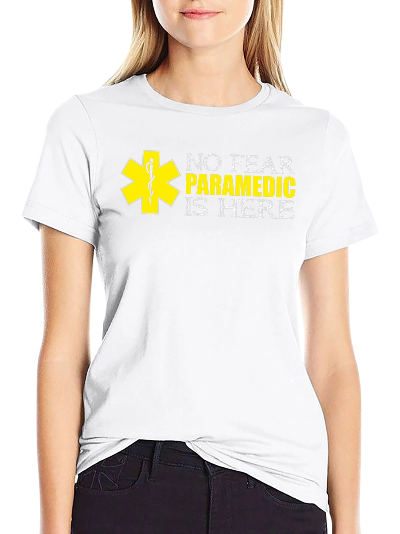 No Fear Paramedic T-Shirt - Emergency Medical Services Tee