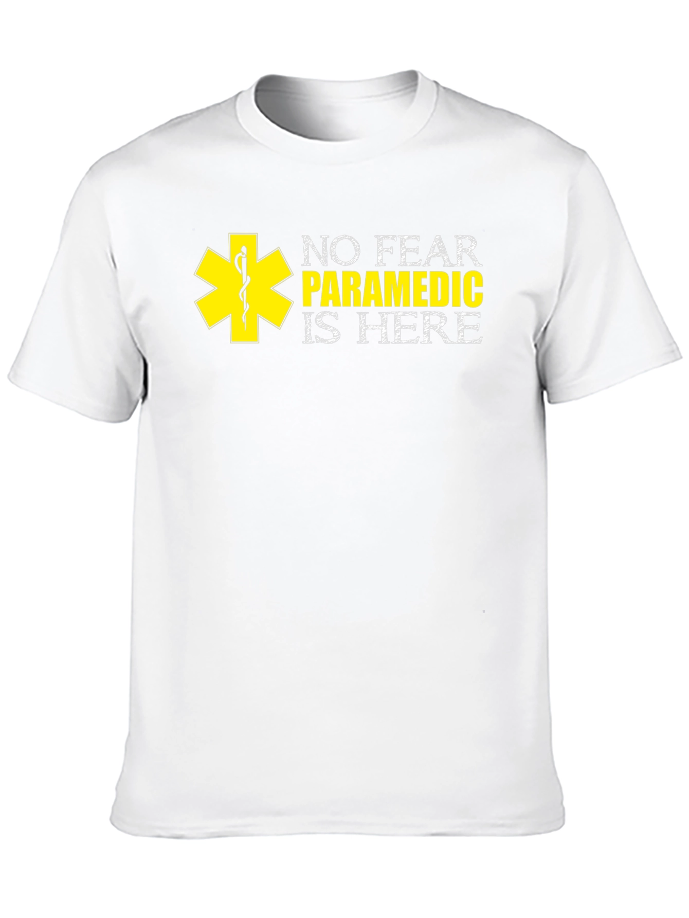 No Fear Paramedic T-Shirt - Emergency Medical Services Tee