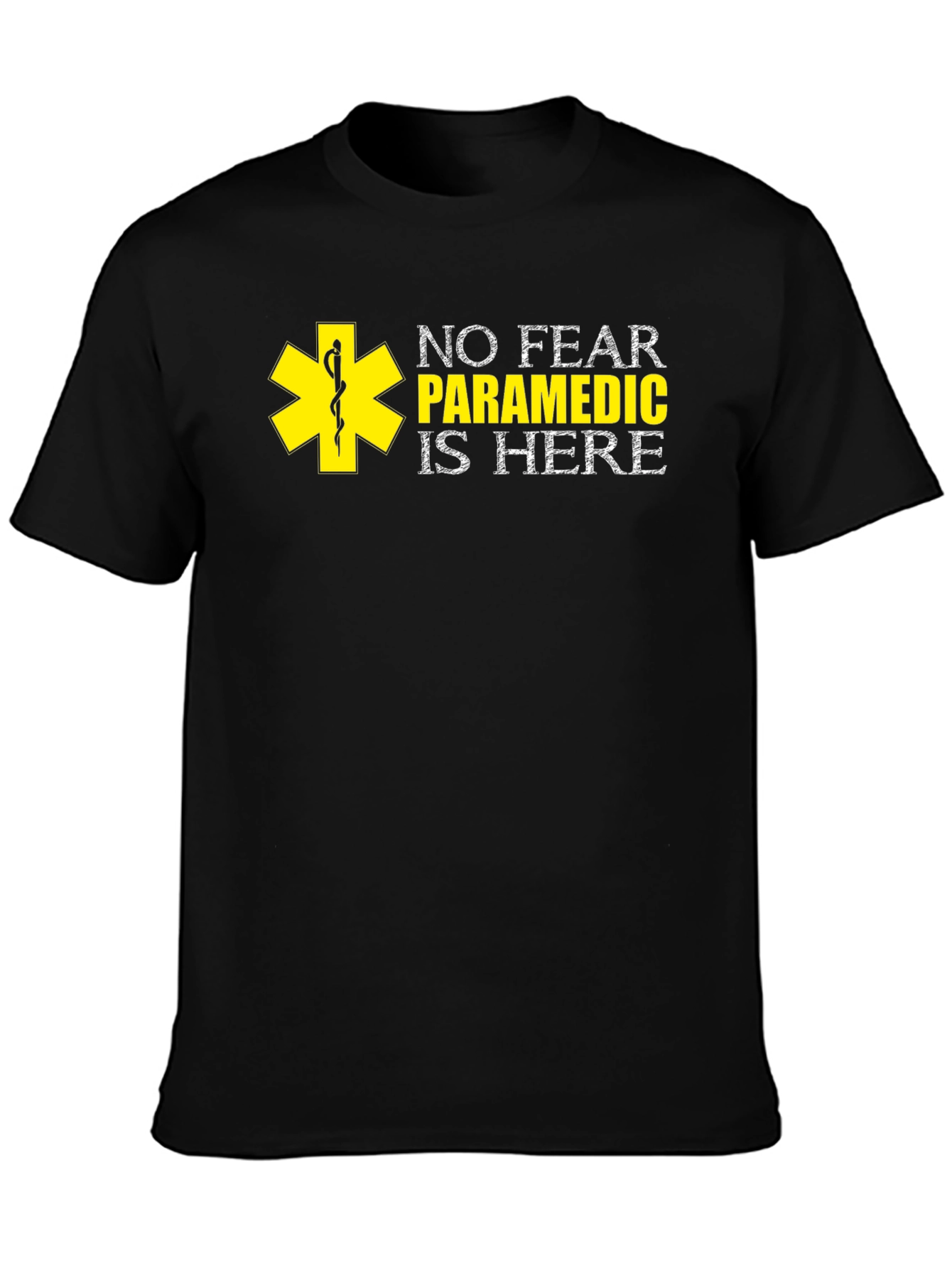 No Fear Paramedic T-Shirt - Emergency Medical Services Tee