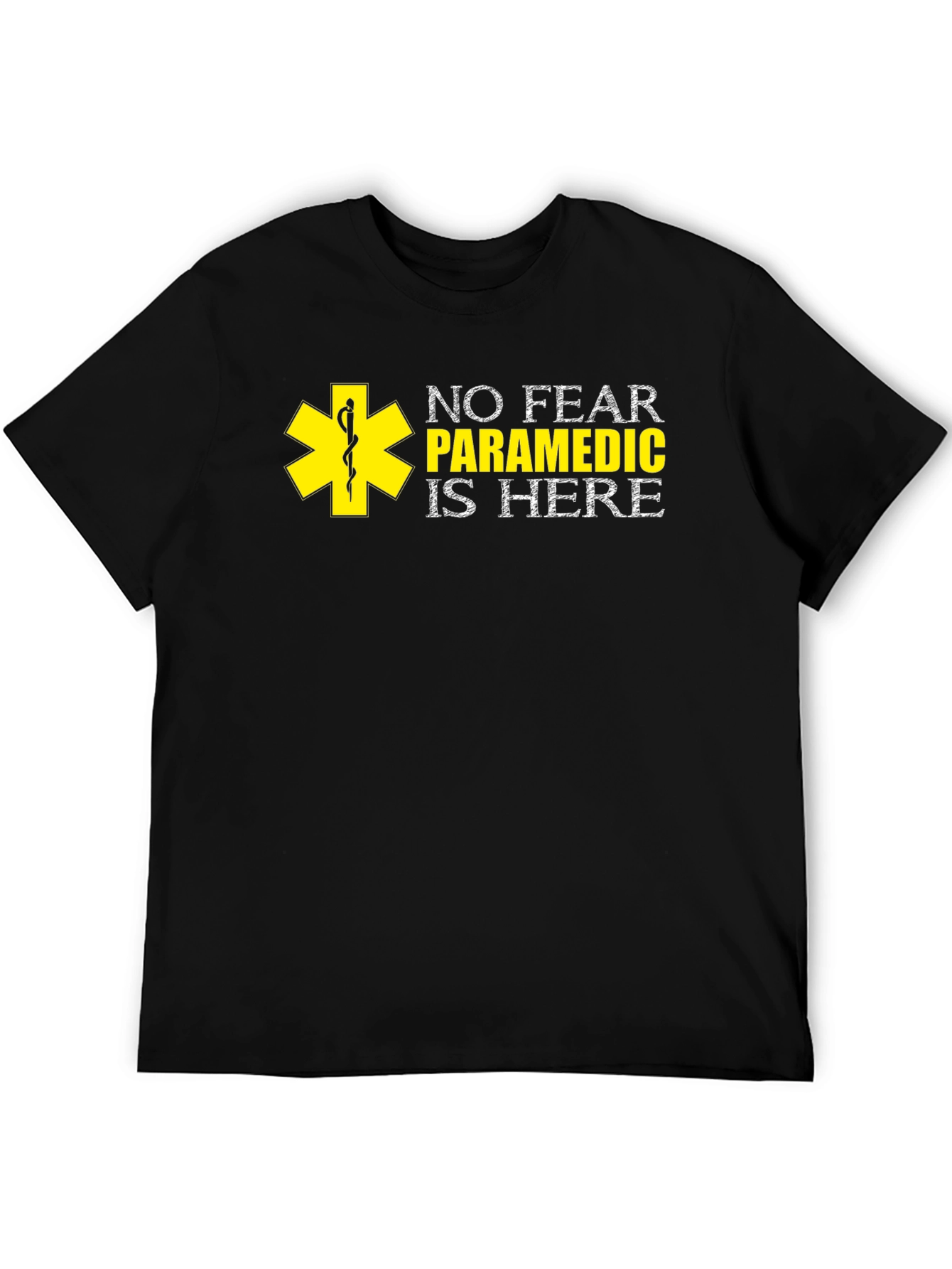 No Fear Paramedic T-Shirt - Emergency Medical Services Tee