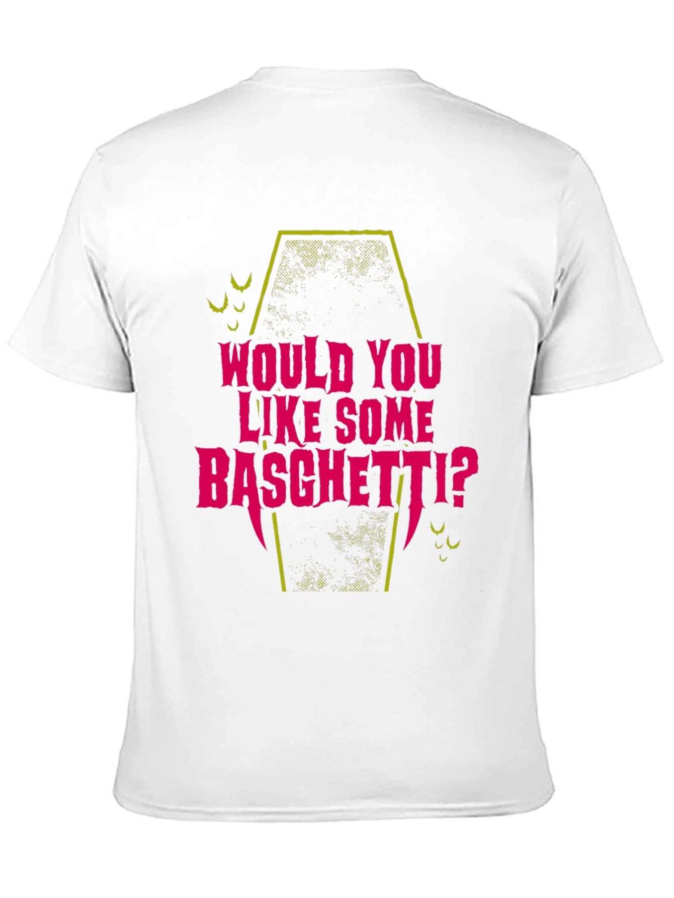 Would You Like Some Basghetti? Black Tee