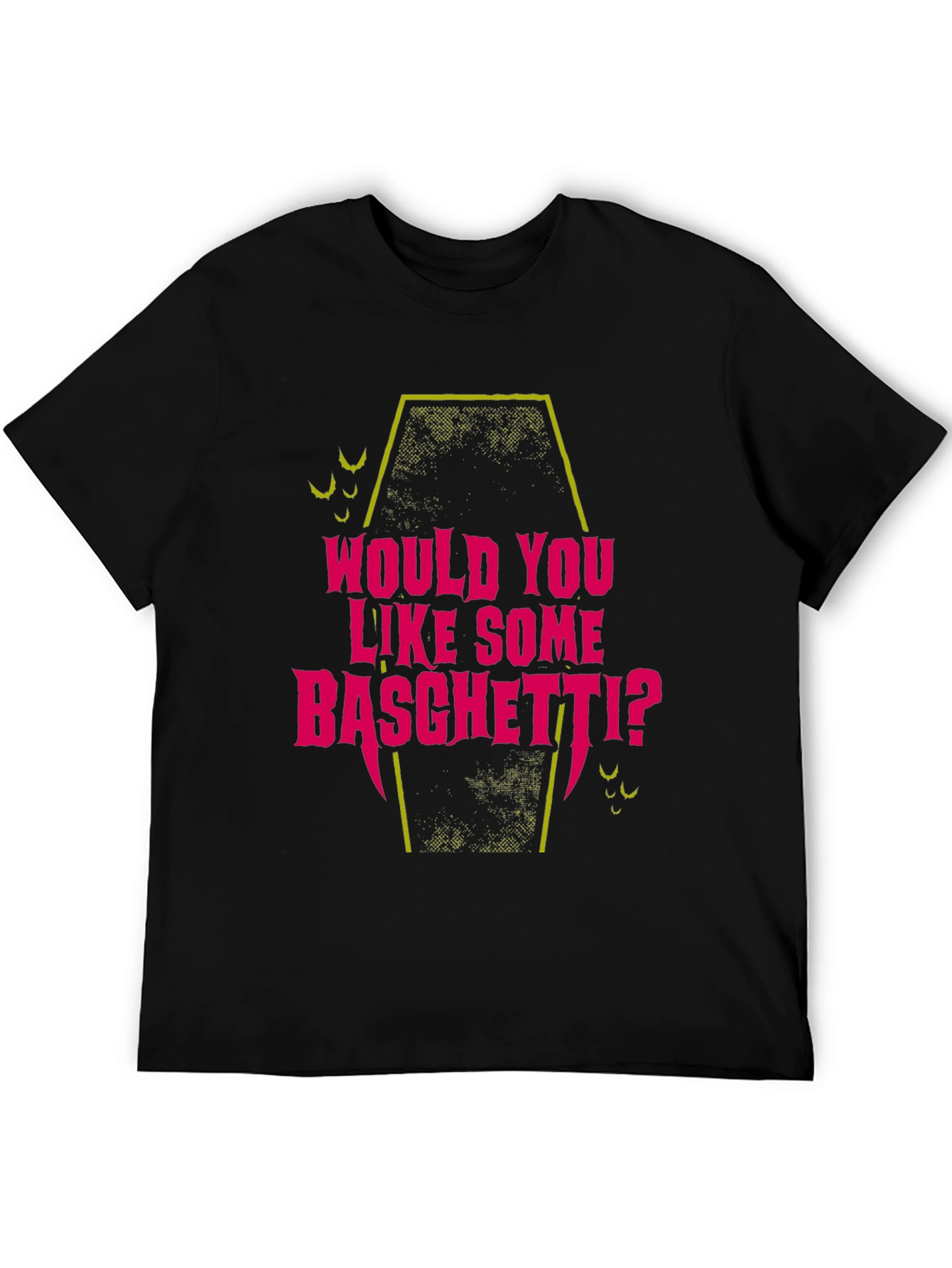 Would You Like Some Basghetti? Black Tee