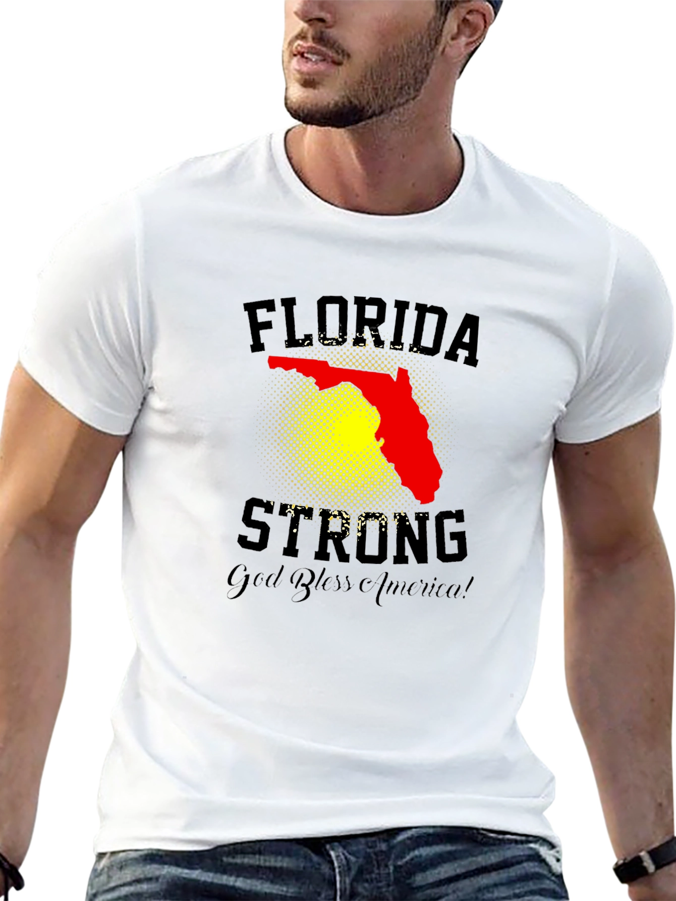 Florida Strong T-Shirt - God Bless America