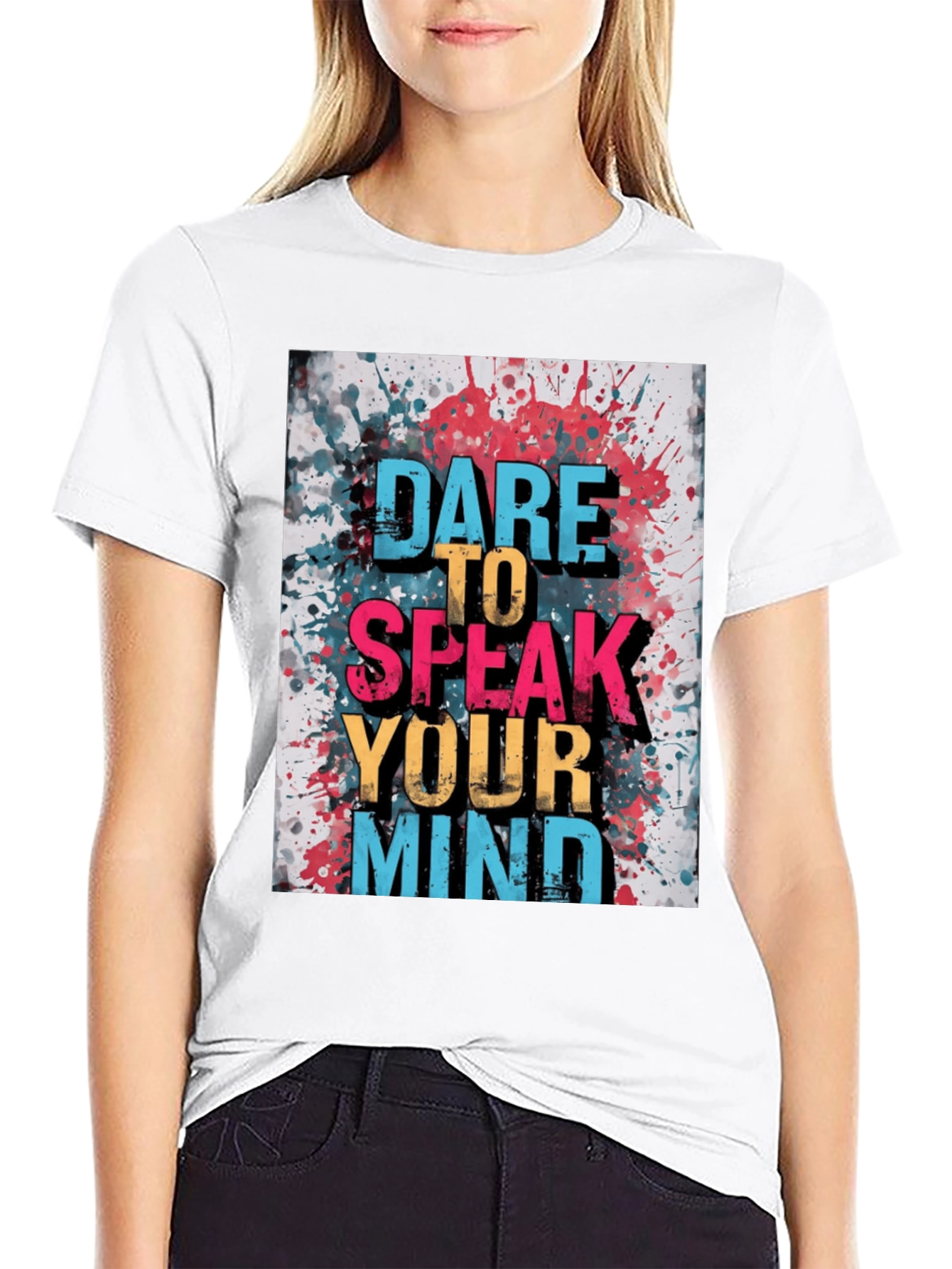 Dare to Speak Your Mind Graphic Tee
