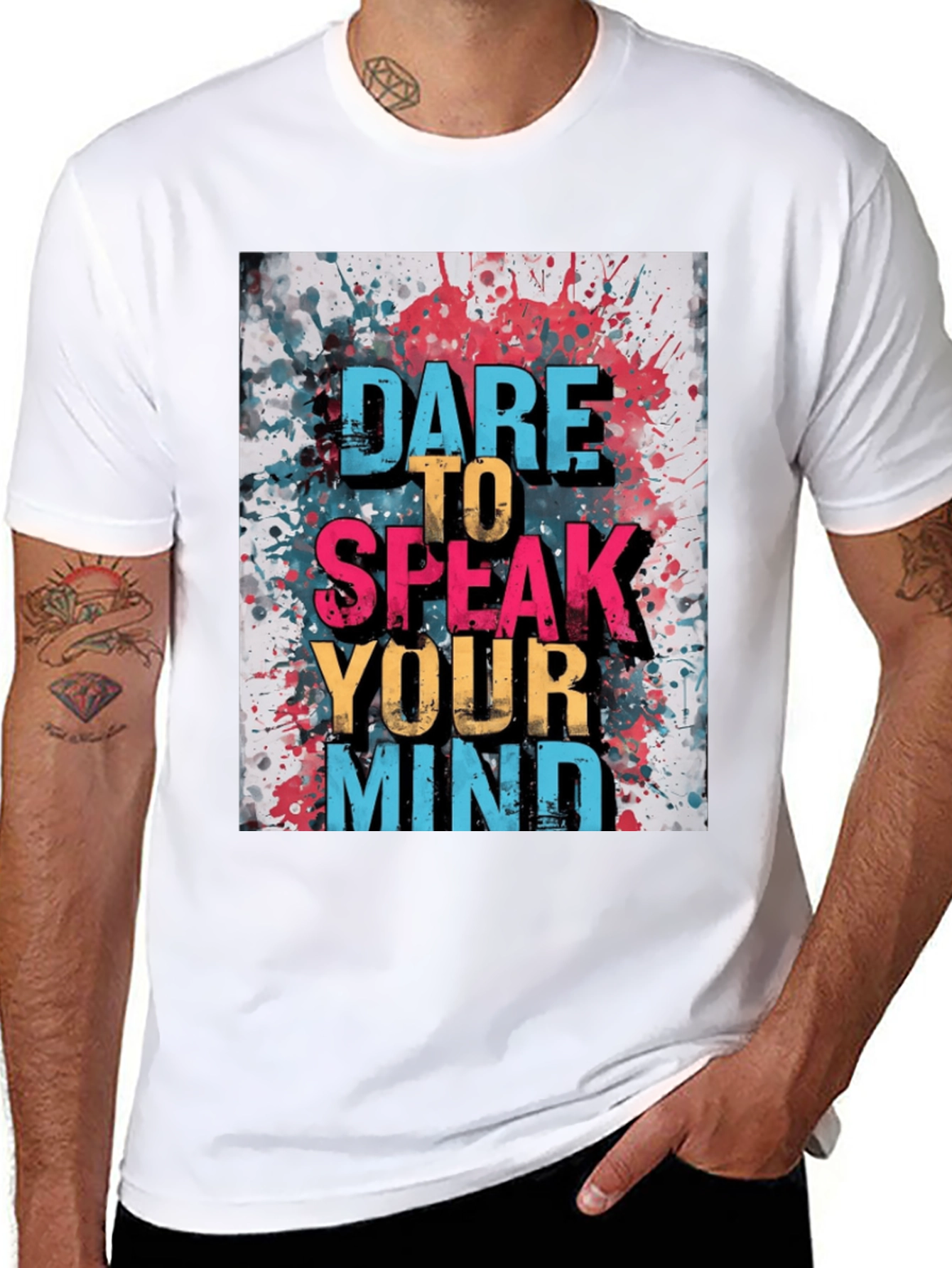Dare to Speak Your Mind Graphic Tee