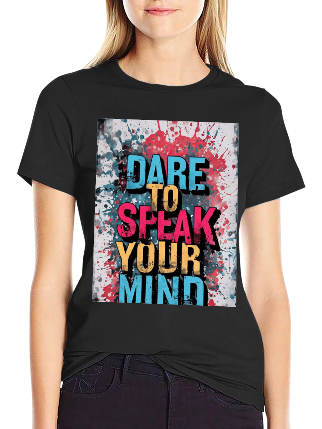 Dare to Speak Your Mind Graphic Tee
