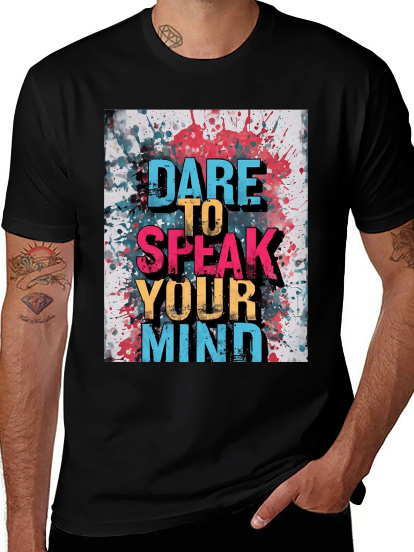 Dare to Speak Your Mind Graphic Tee
