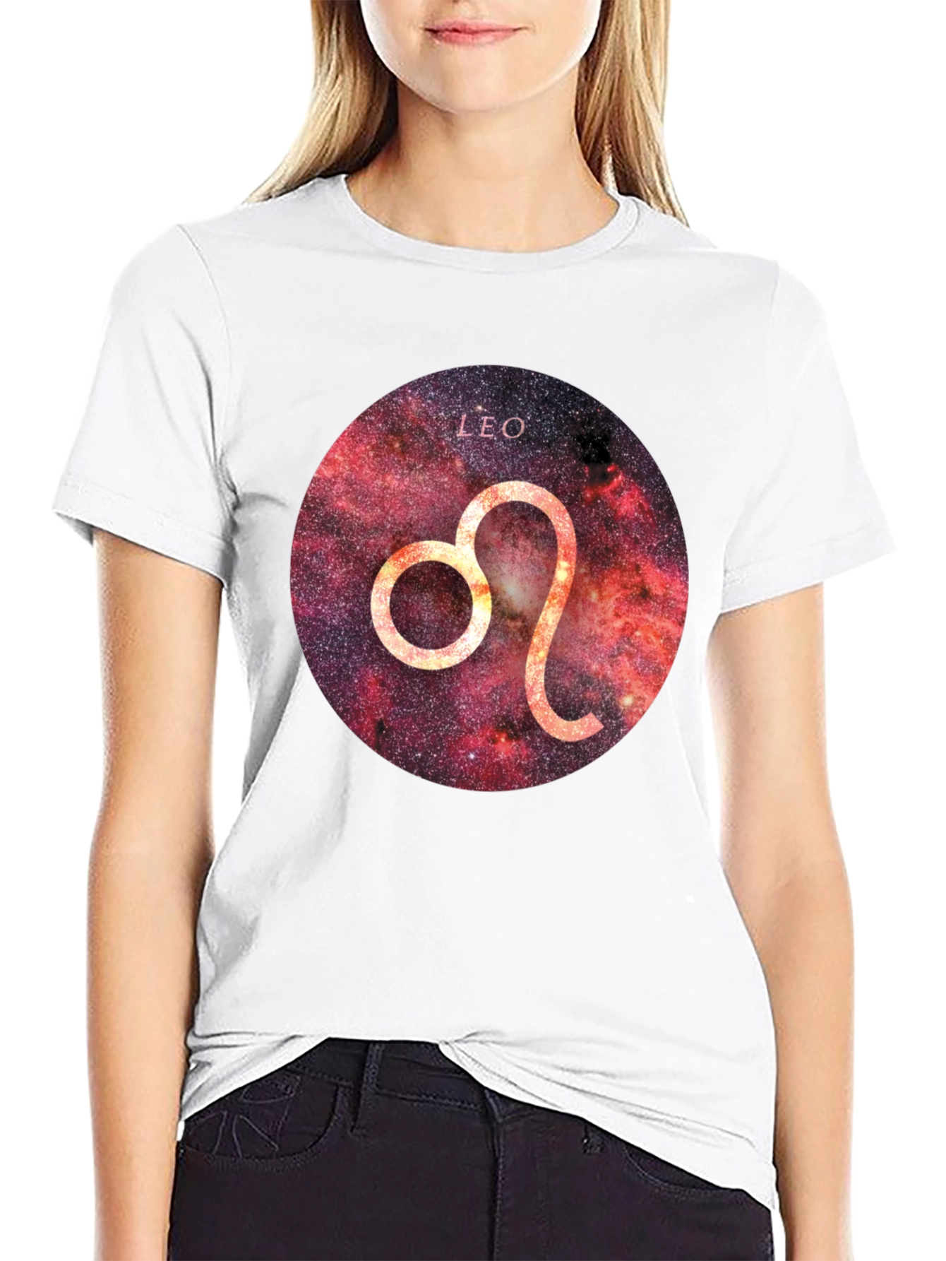 Leo Zodiac Galaxy T-Shirt