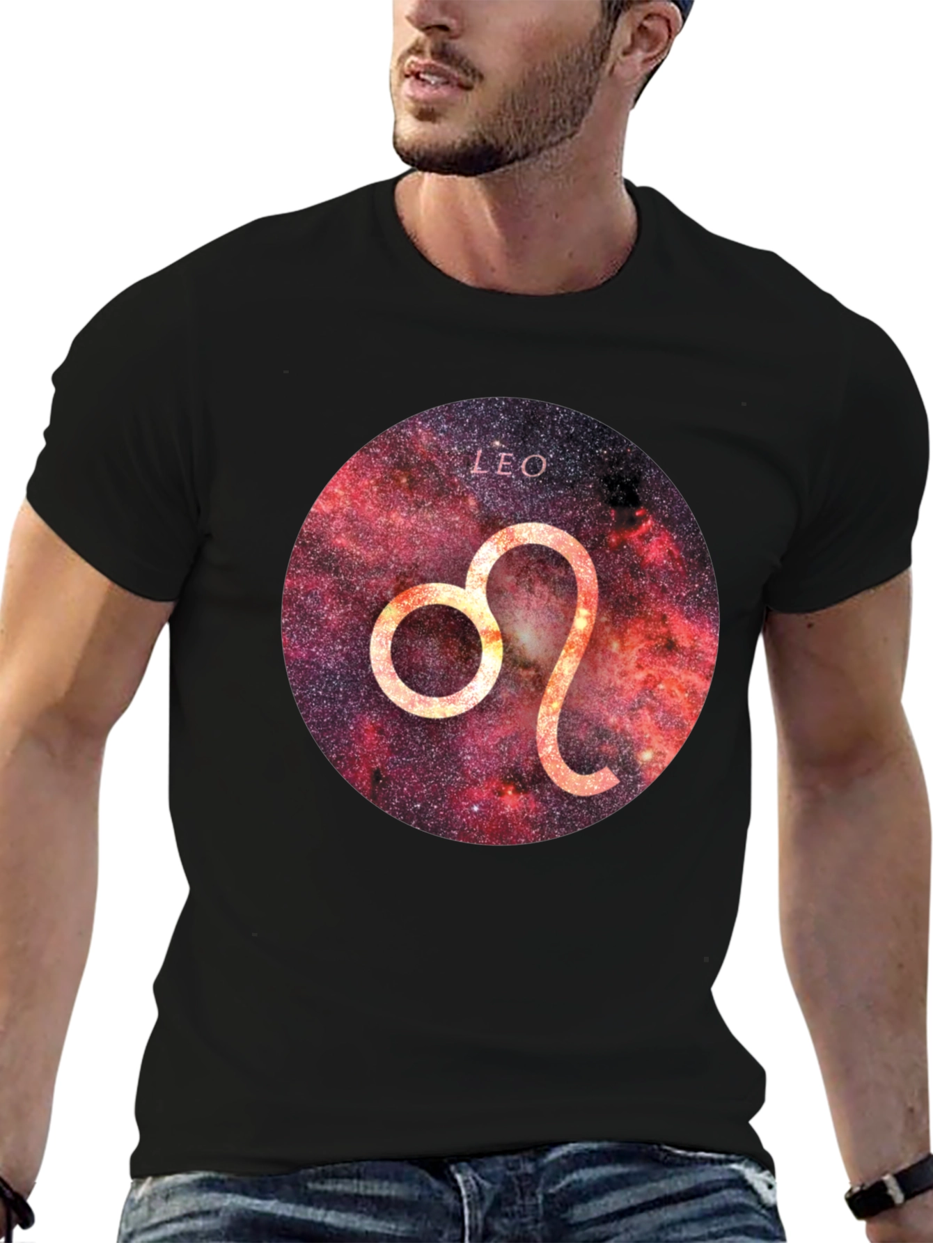 Leo Zodiac Galaxy T-Shirt