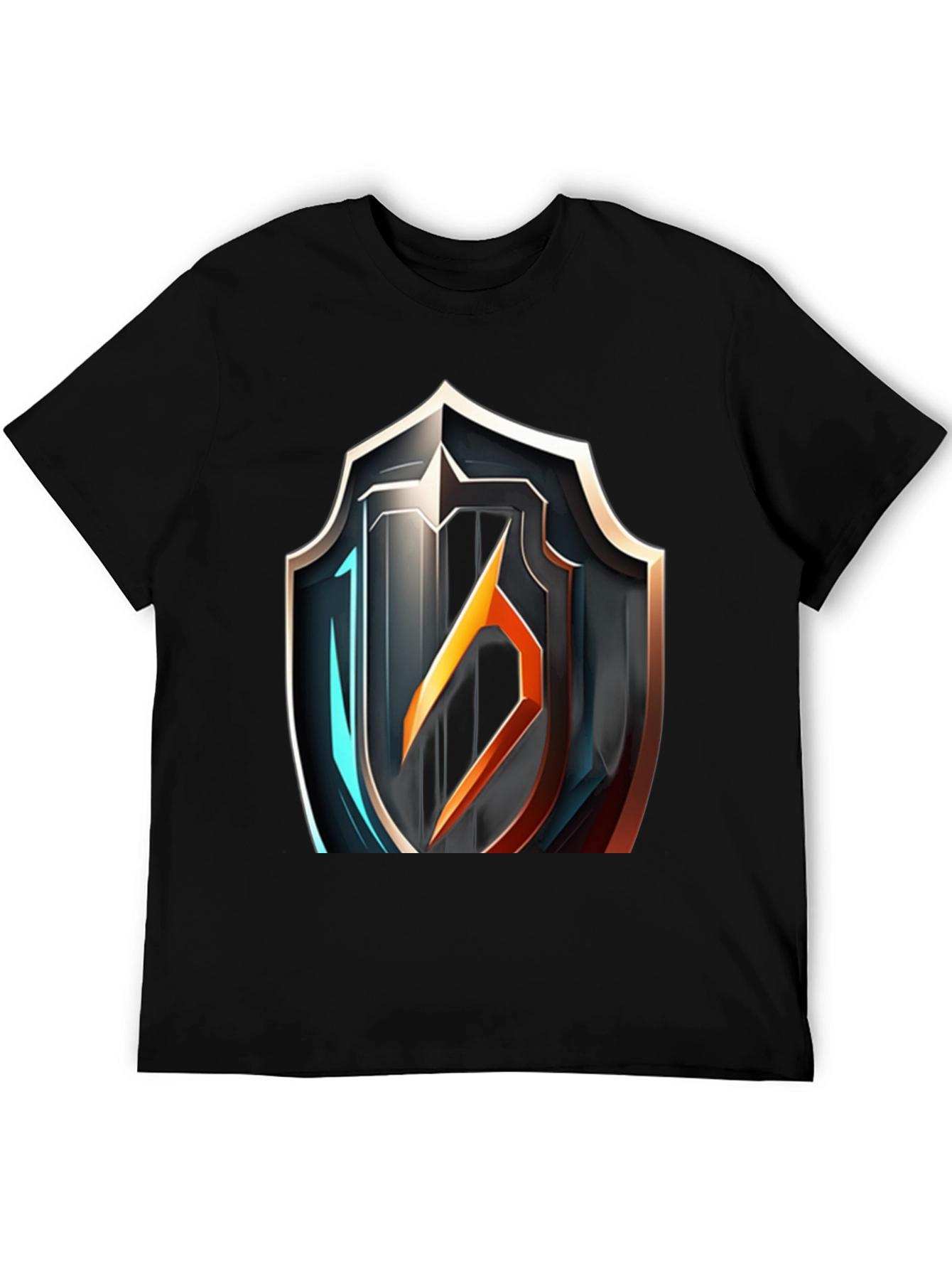 Shield Graphic Tee - Modern Armor Design